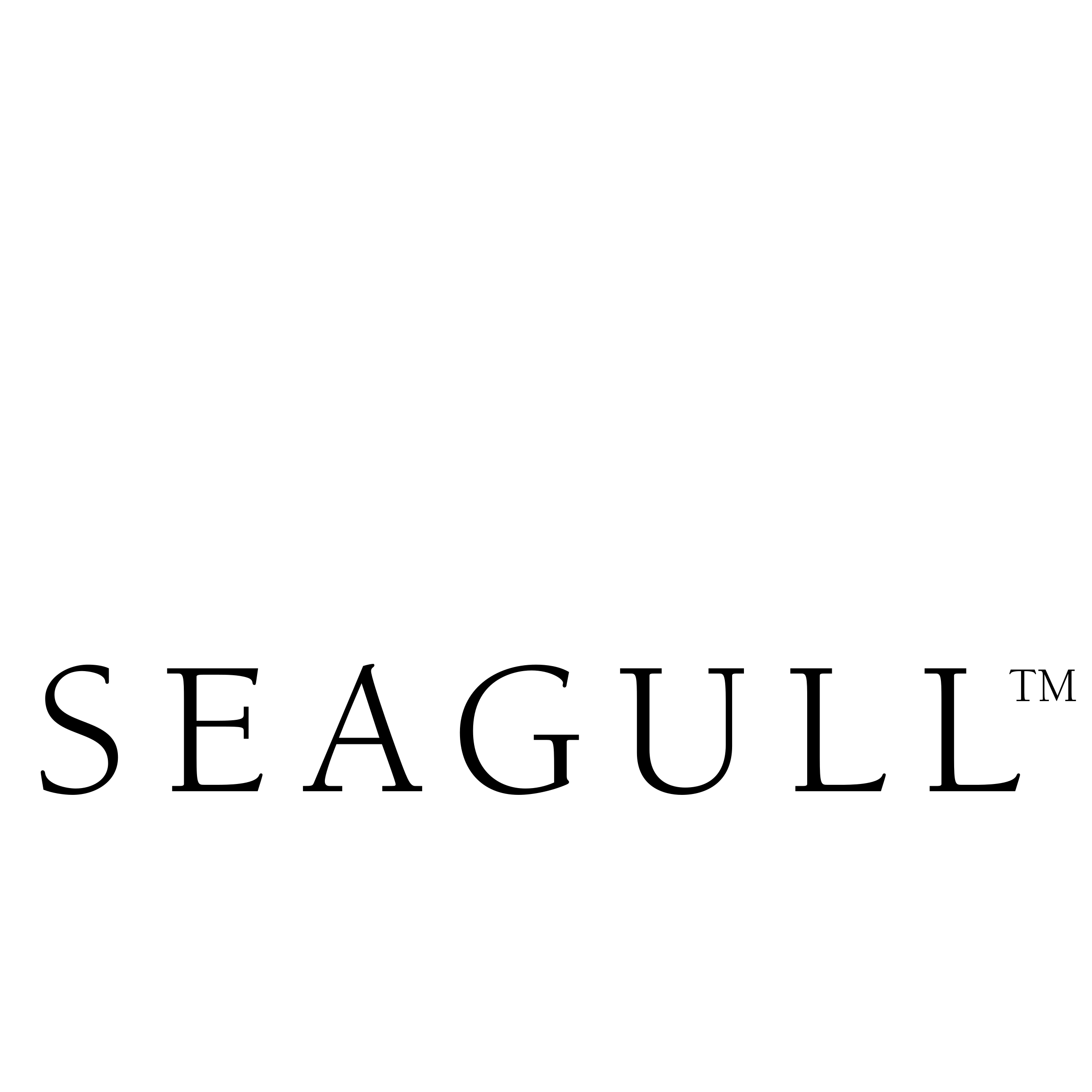 Seagull Logo black and white
