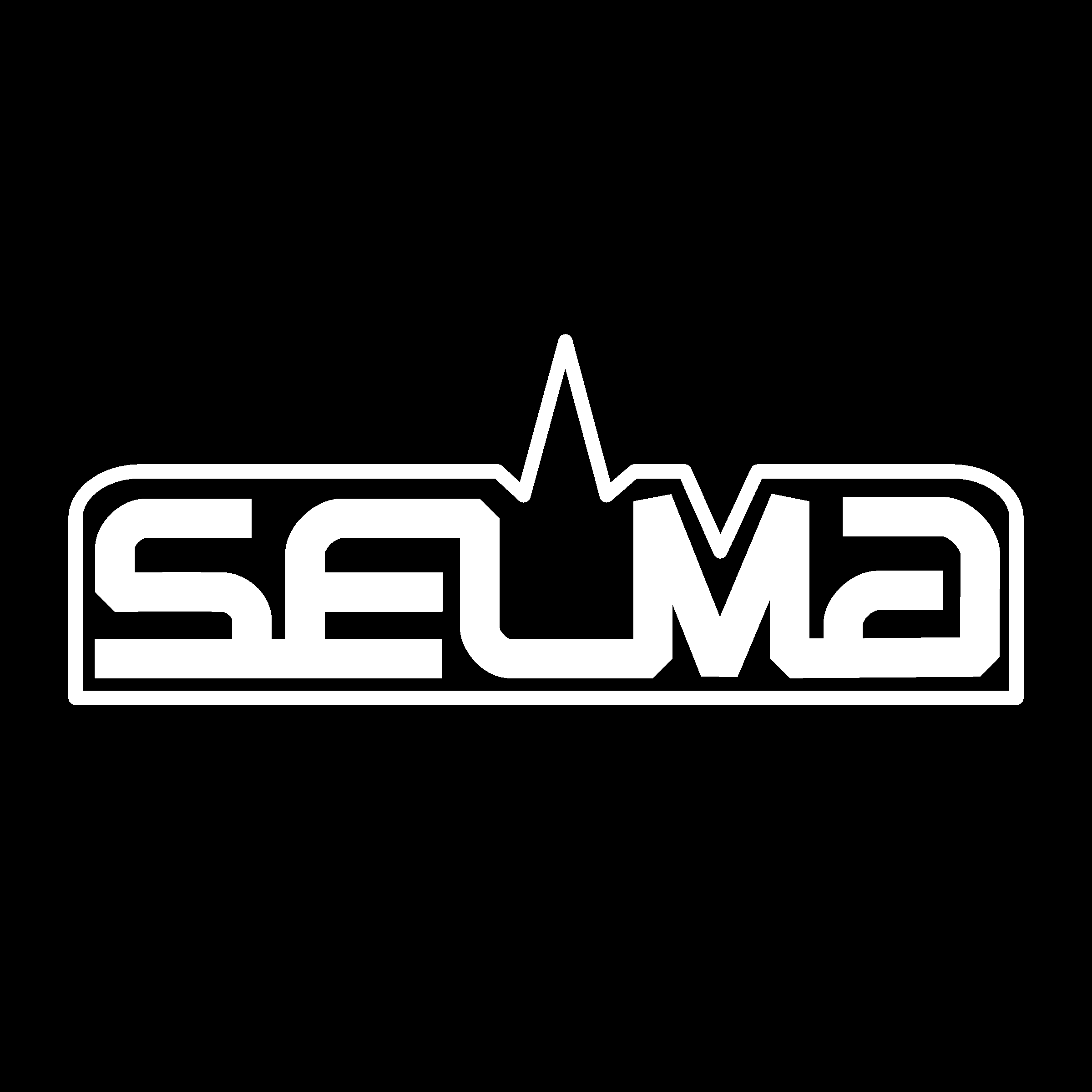 Selma Logo black and white
