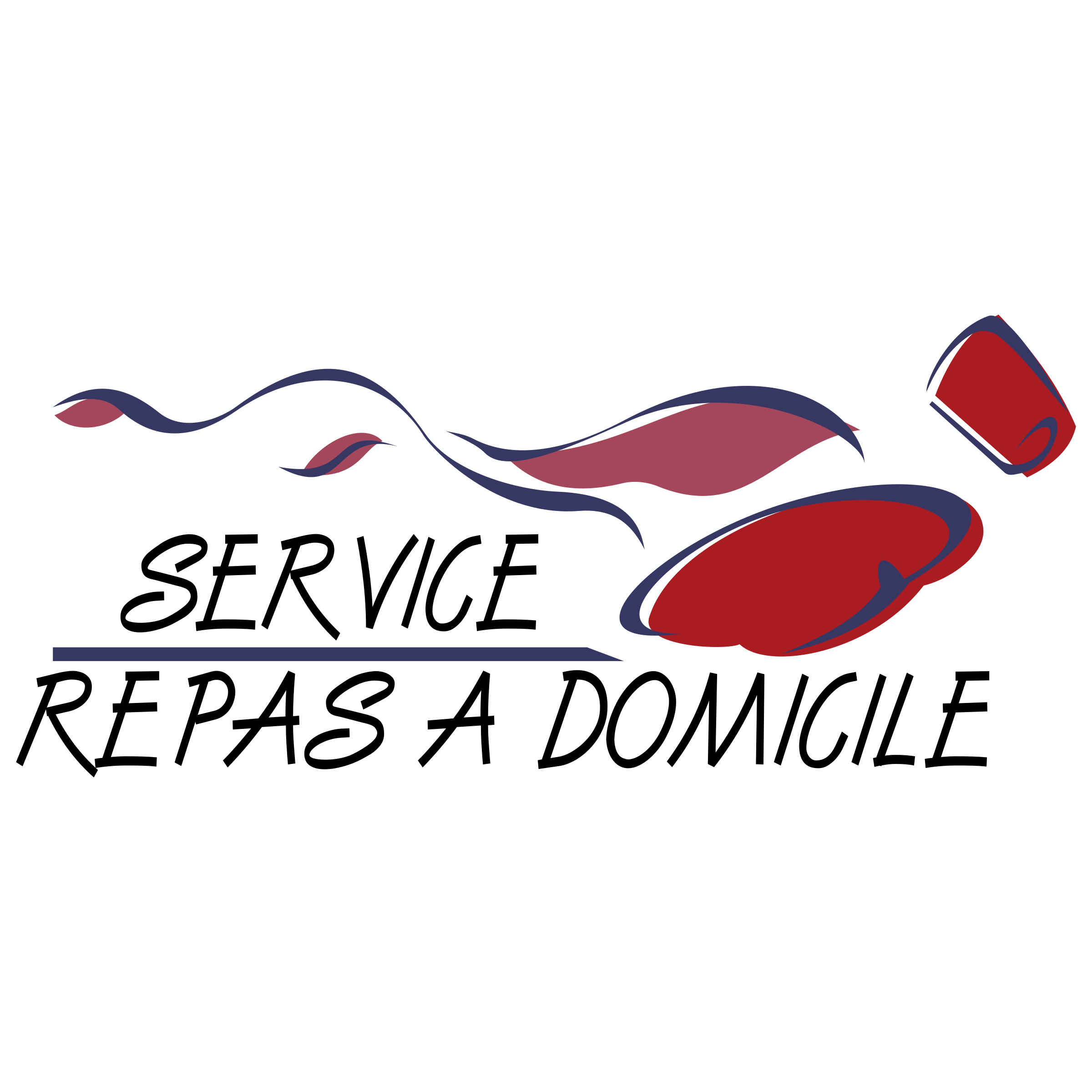 Service Repas A Domicile Logo png transparent