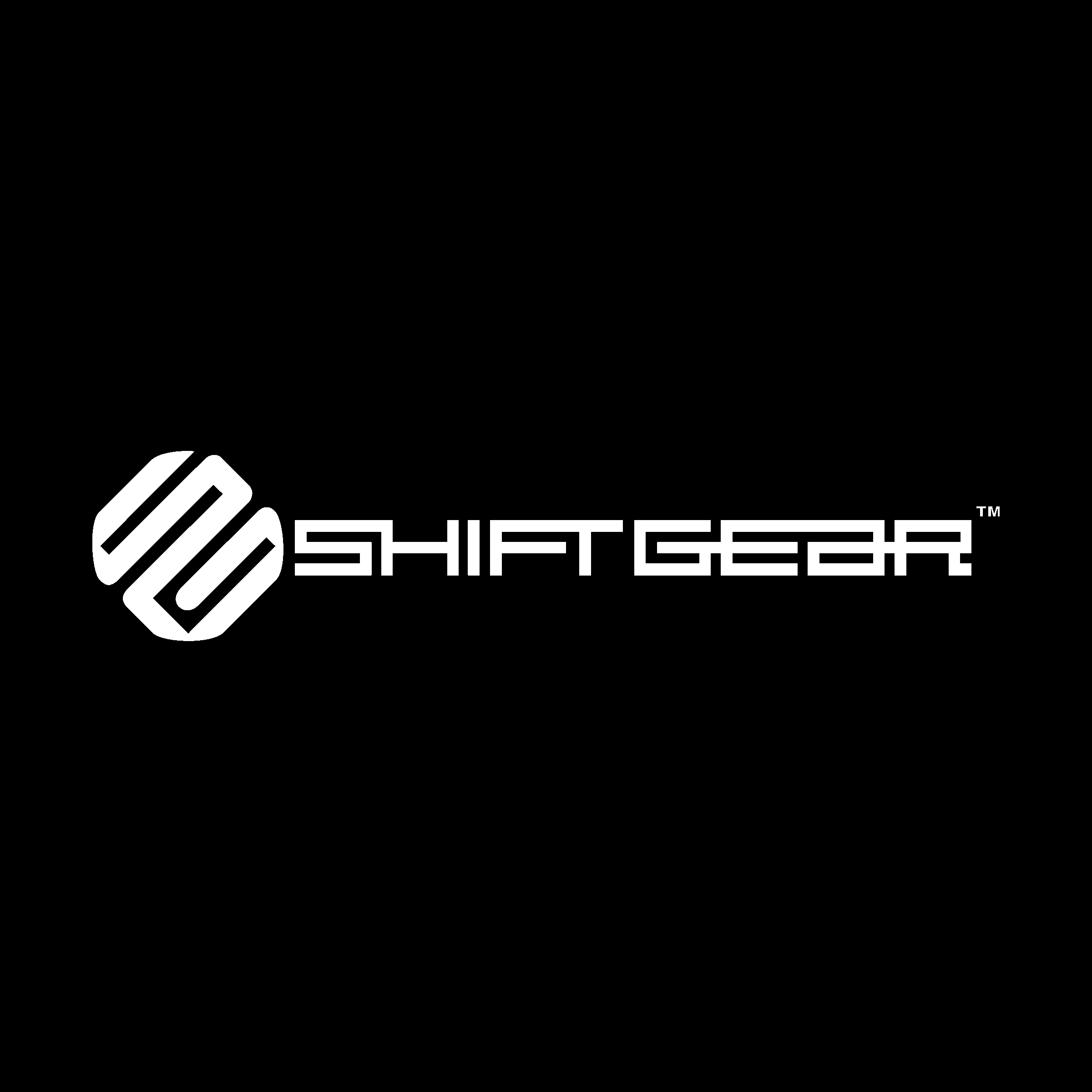 Shiftgear Logo black and white