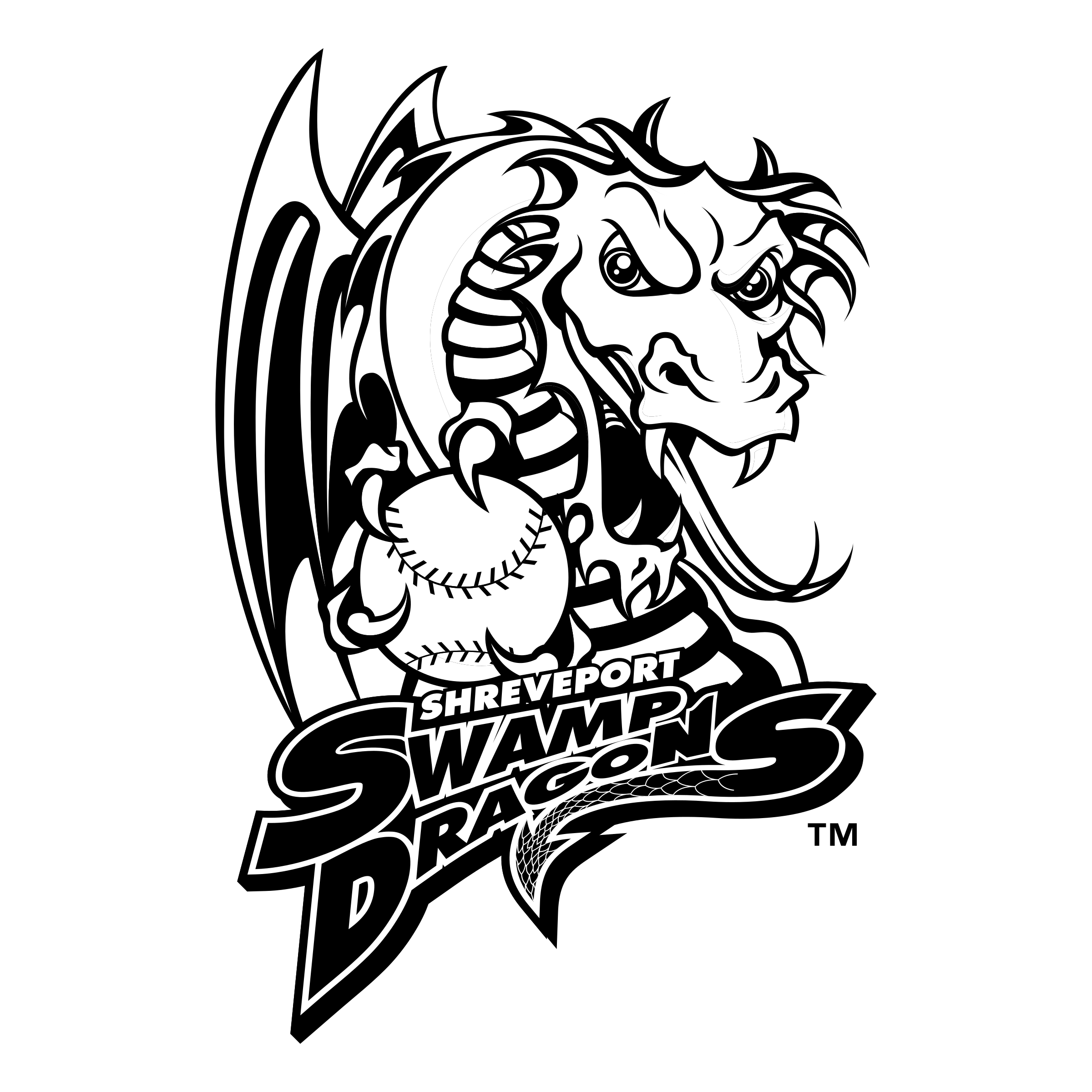 Shreveport Swamp Dragons Logo PNG Transparent \u0026 SVG Vector - Freebie Supply, image size:2400x2400