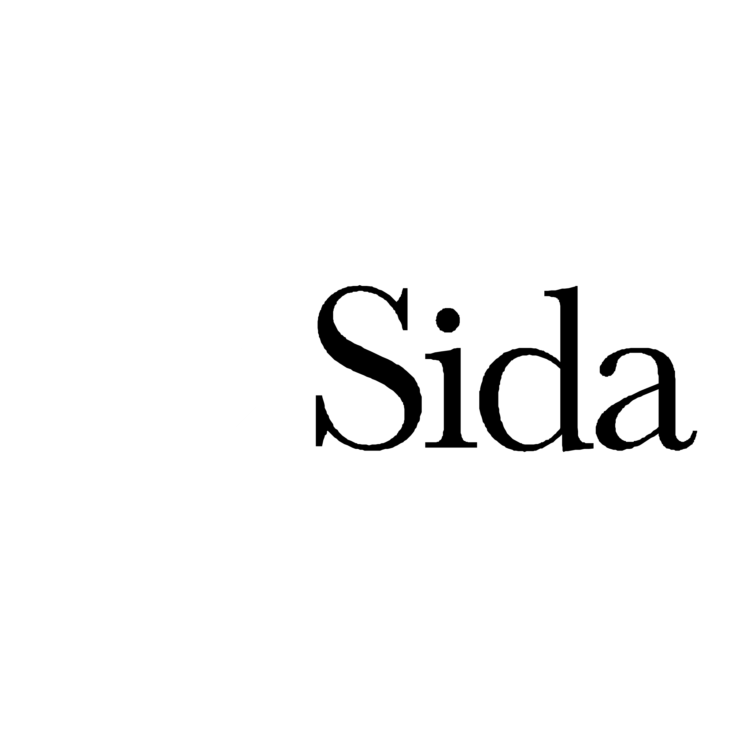 Sida Logo black and white