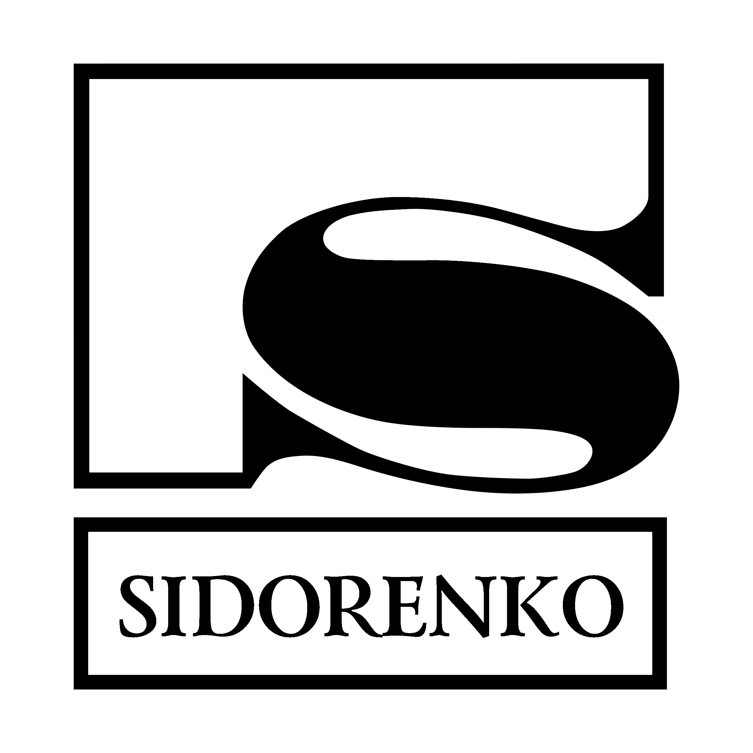 Sidorenko Logo black and white