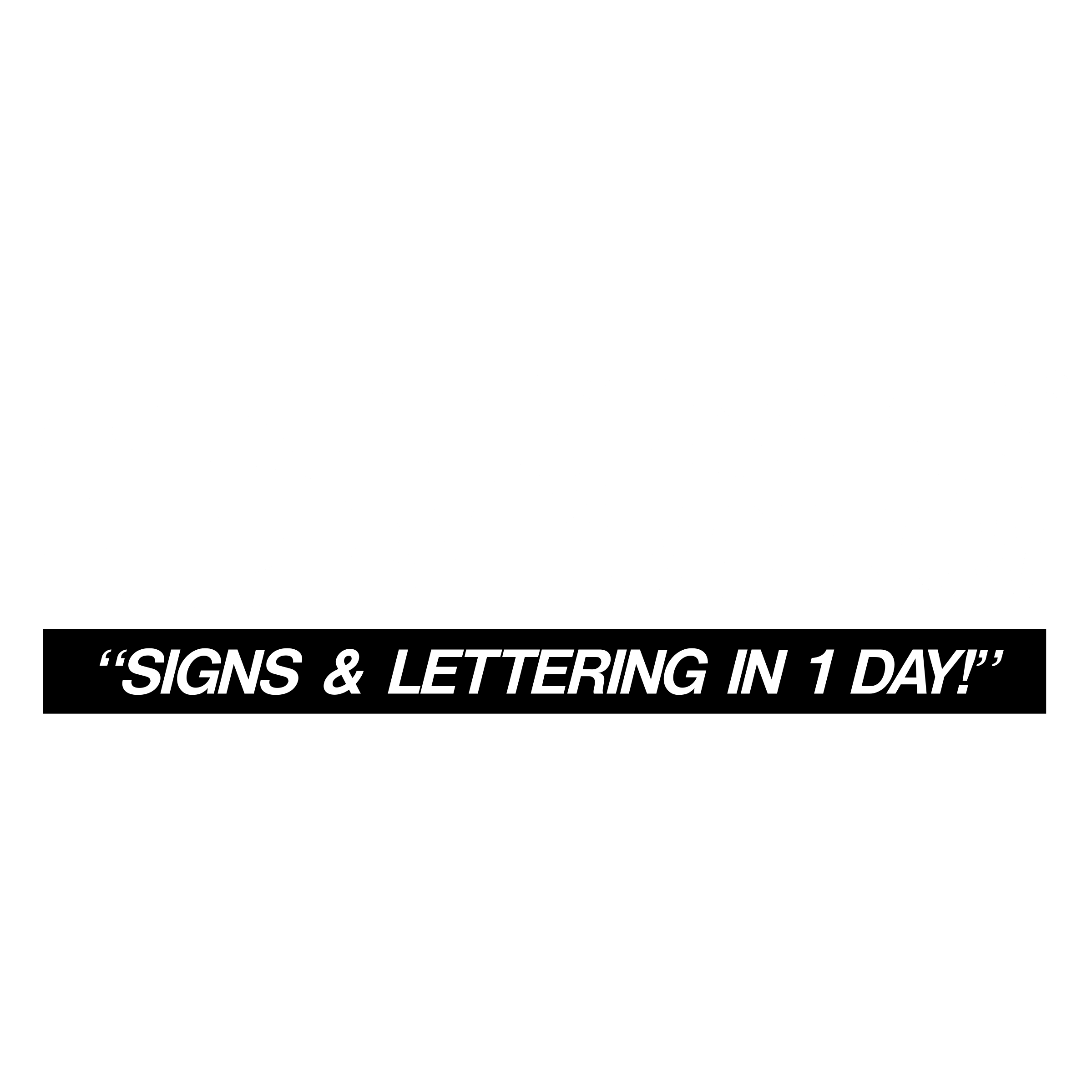 Signs By Tomorrow Logo black and white