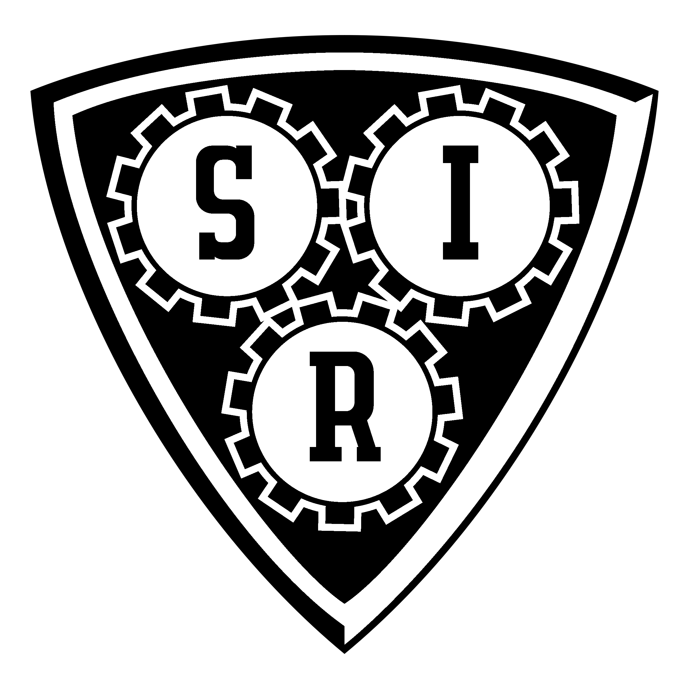 SIR Logo black and white