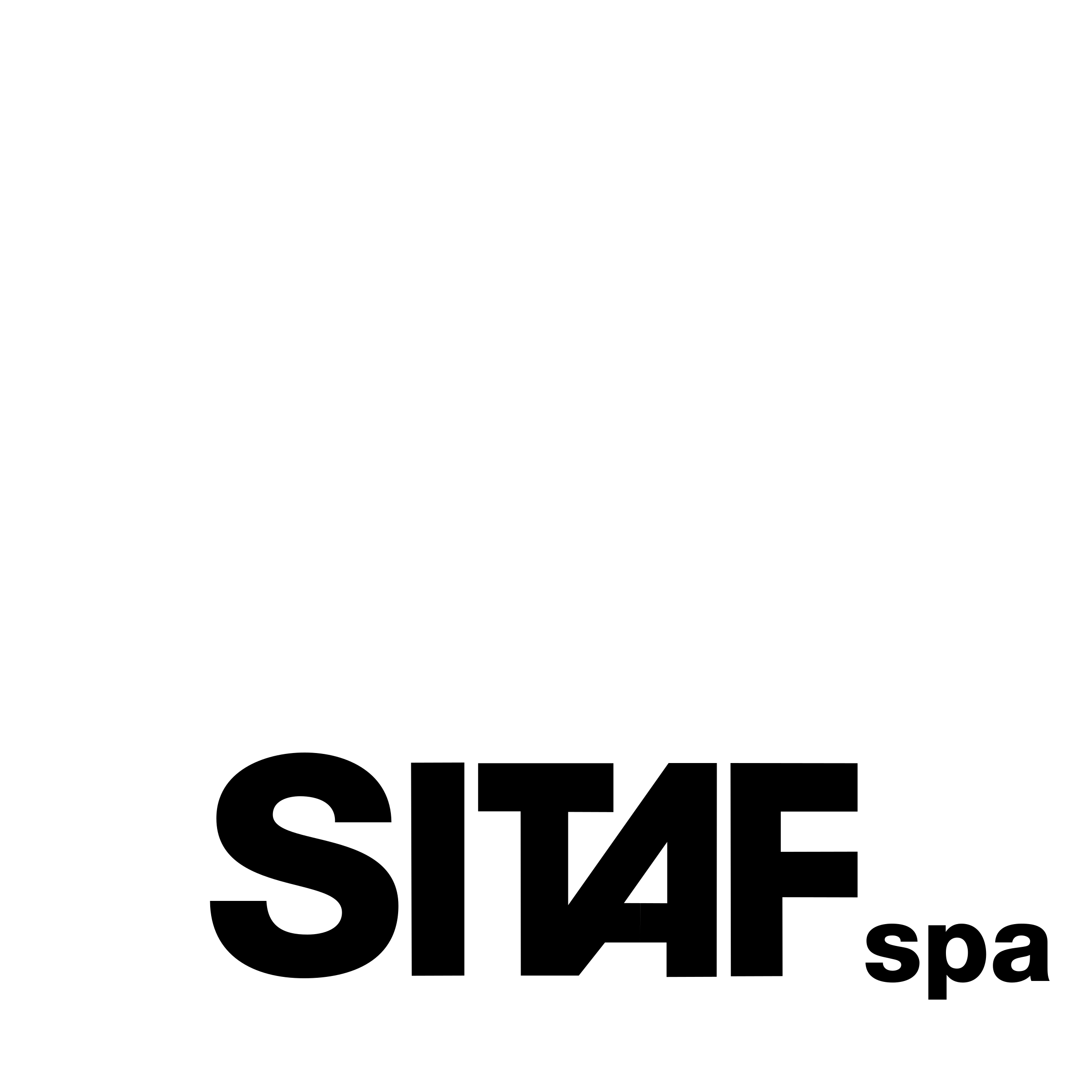 Sitaf Logo black and white