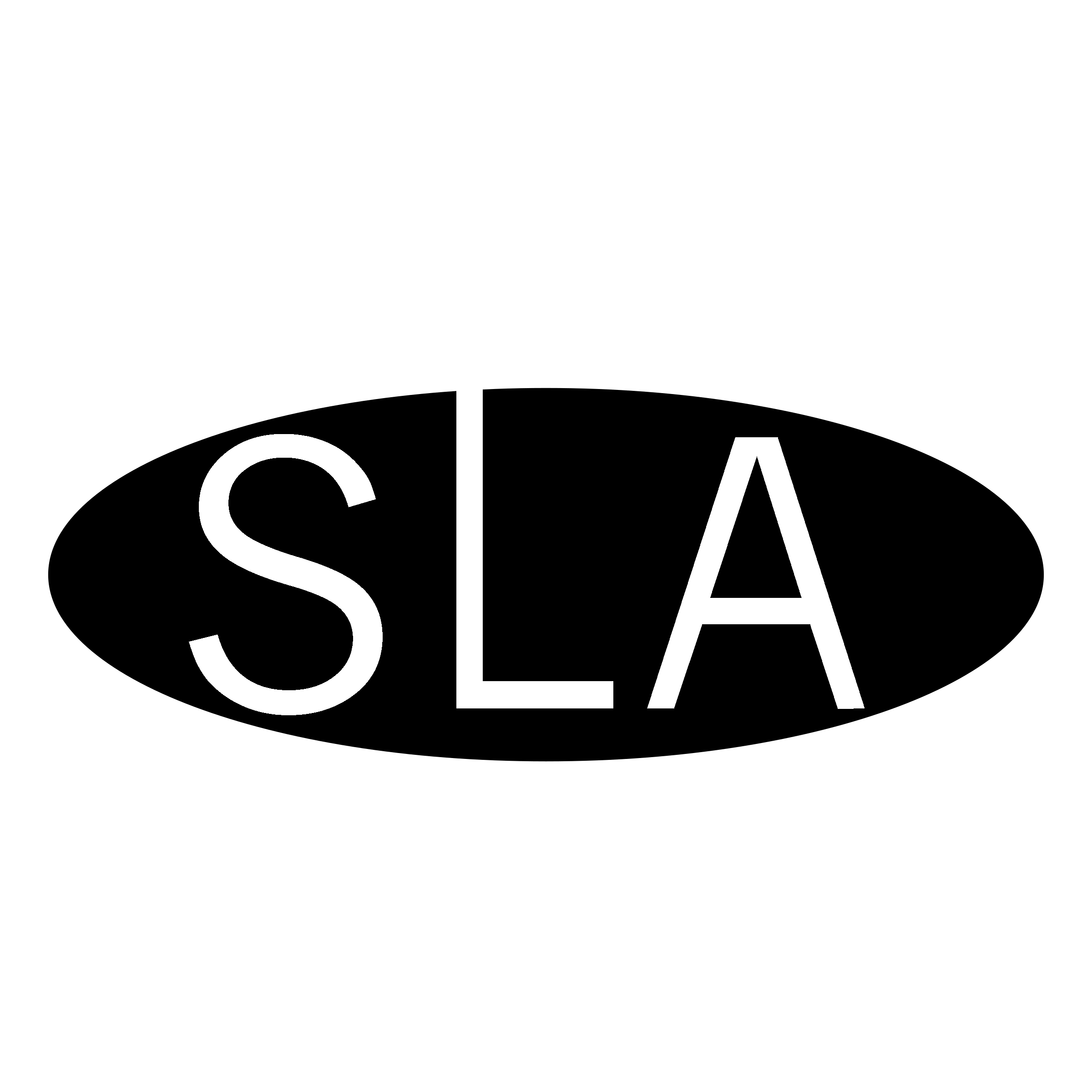SLA Logo black and white