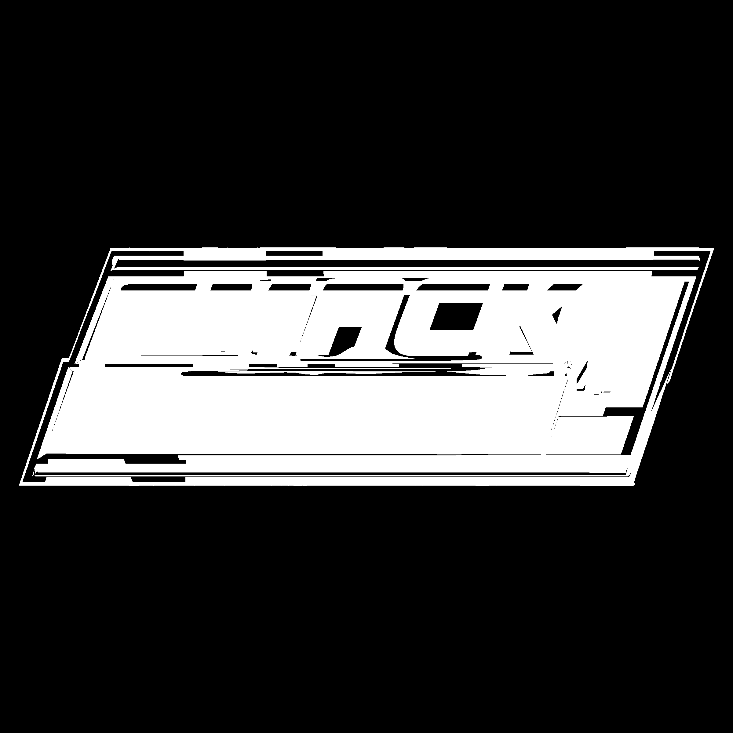 SmackDown! Logo black and white