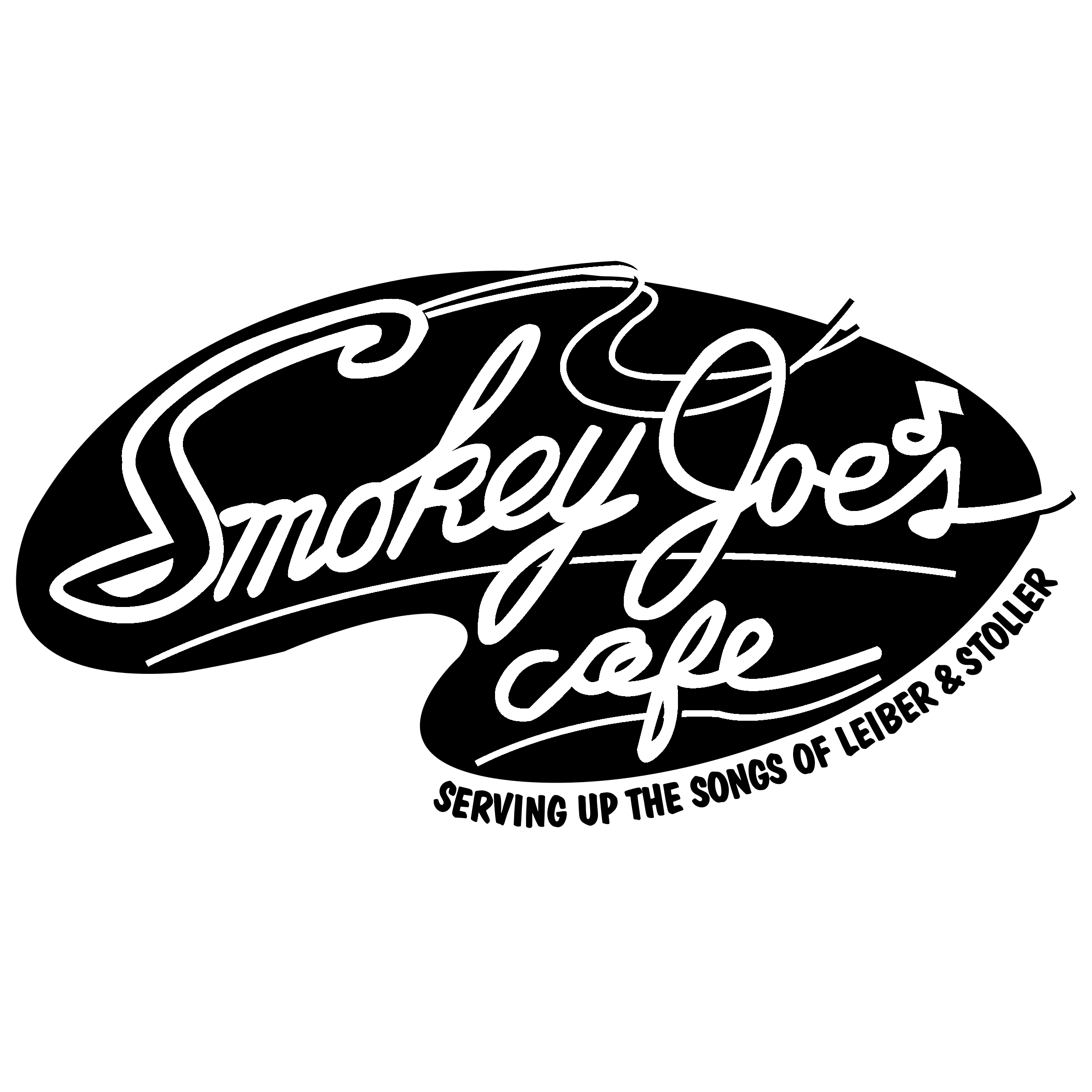 Smokey Joe's Cafe Logo black and white
