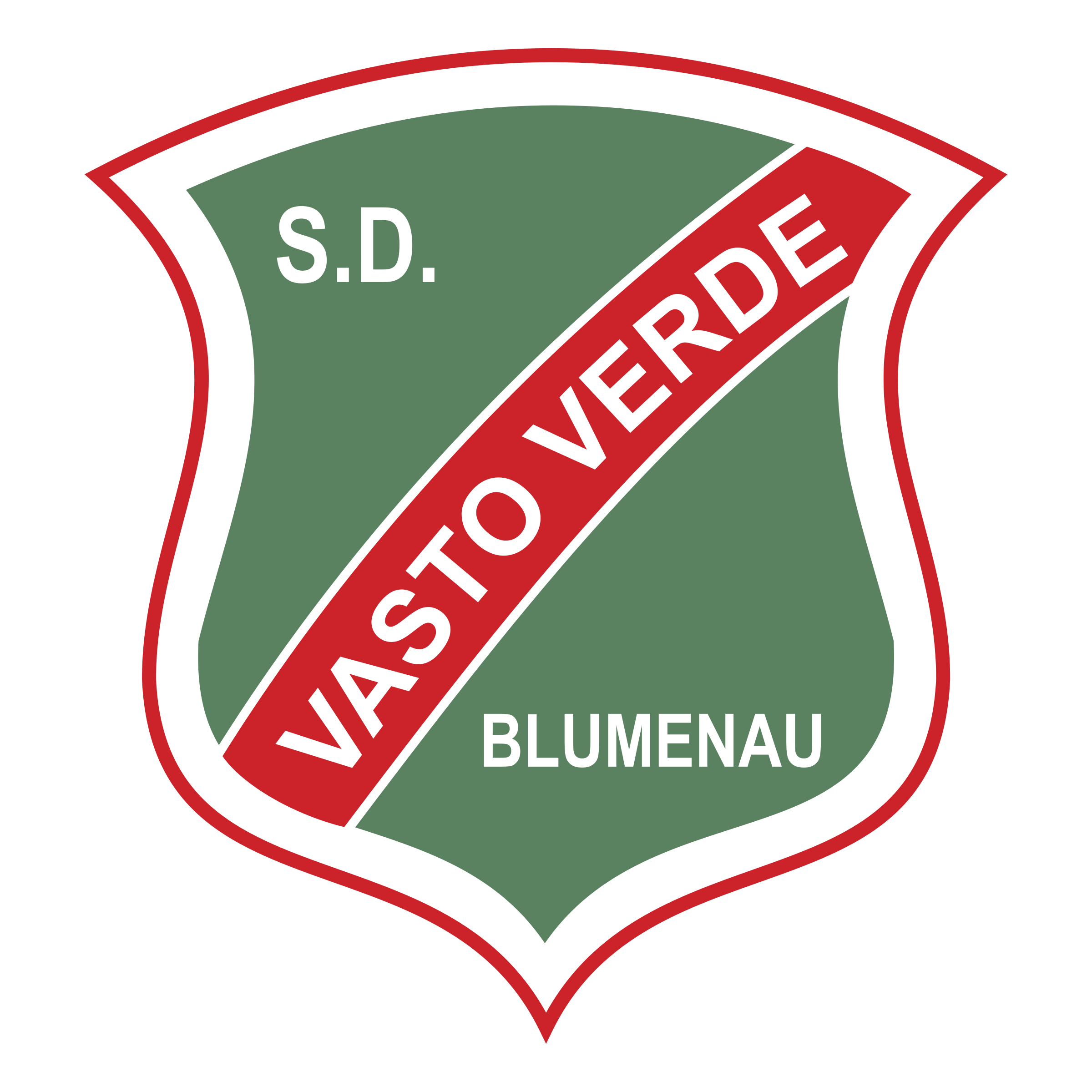 Sociedade Desportiva Vasto Verde de Blumenau SC Logo png transparent