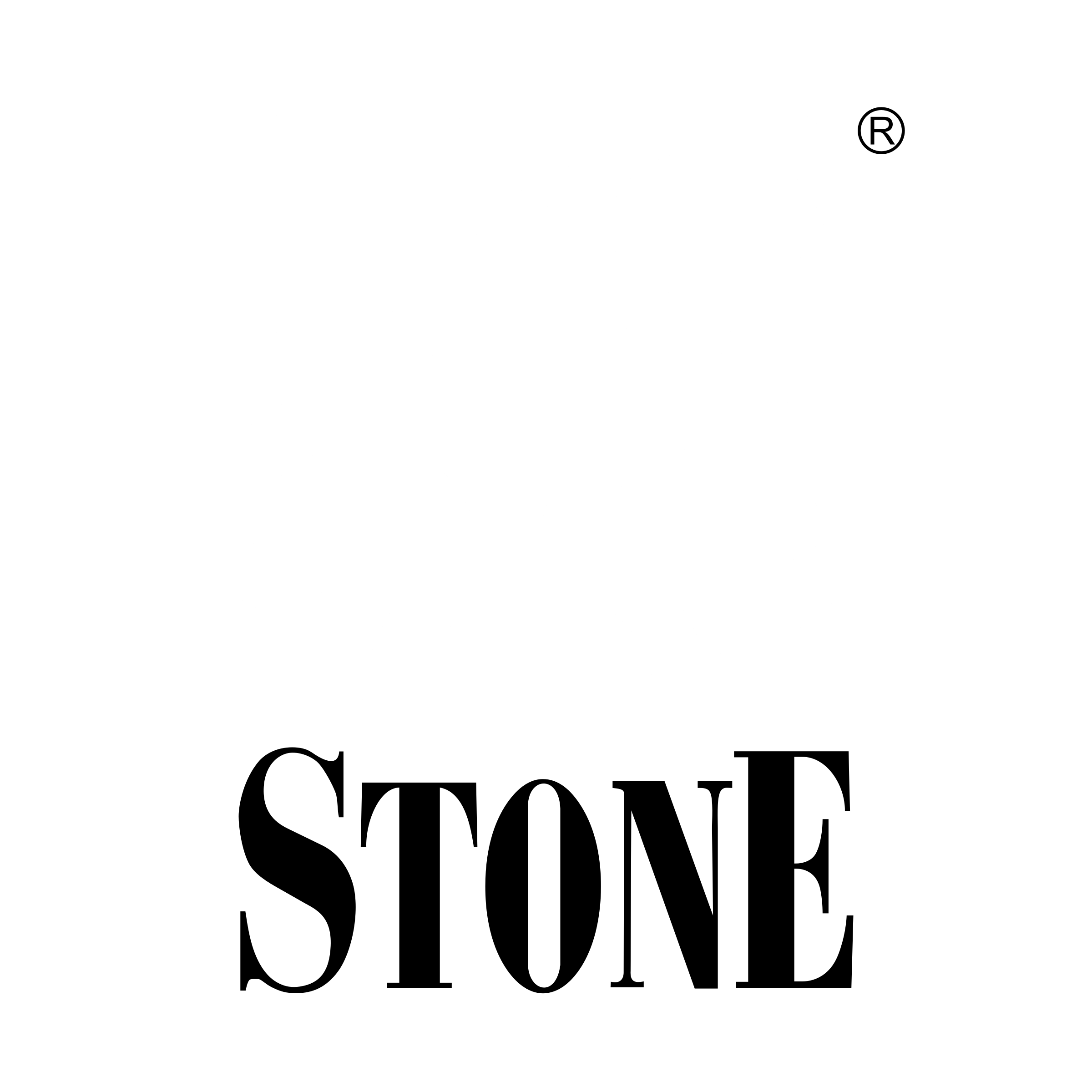 Stone Logo PNG Transparent & SVG Vector Freebie Supply