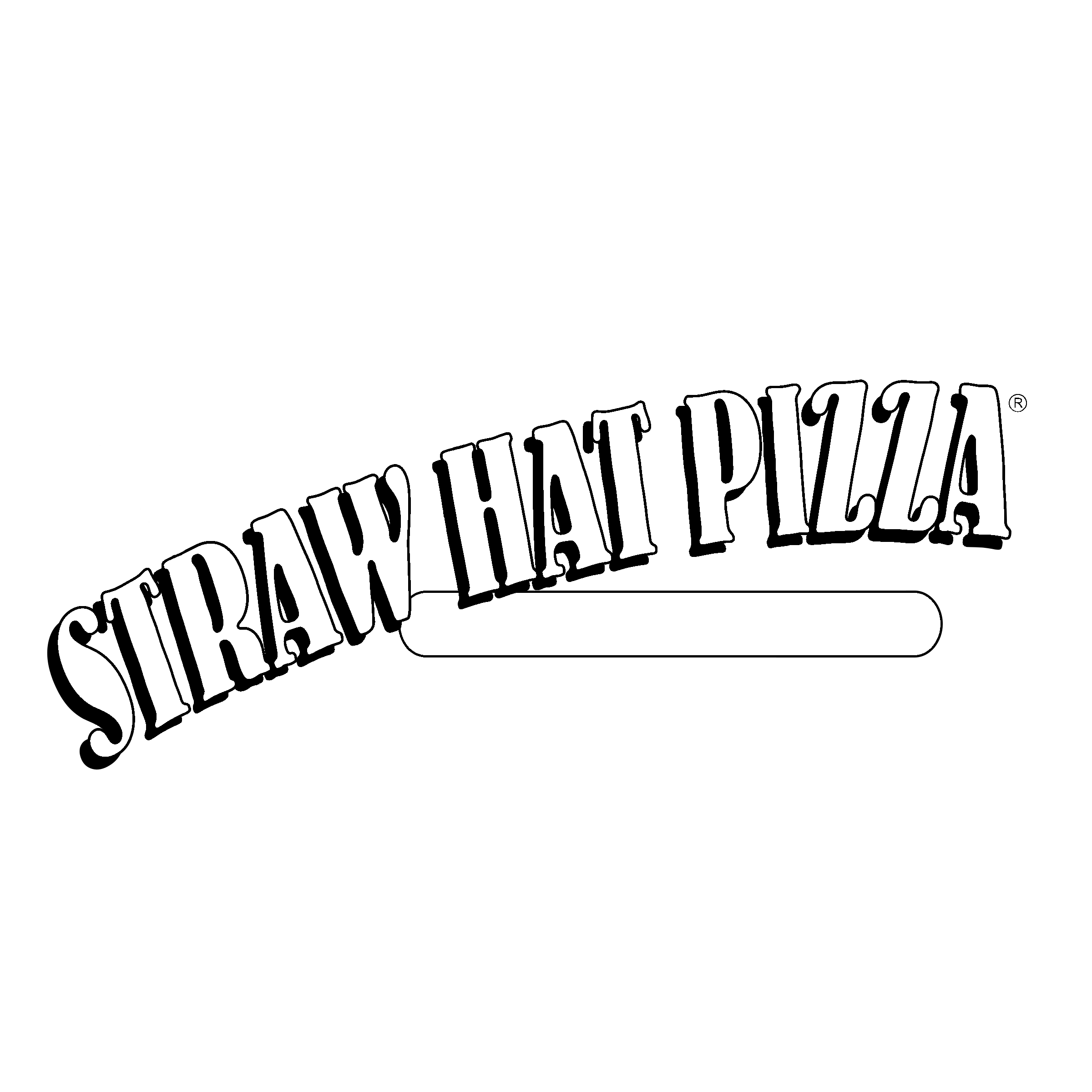 Straw Hat Pizza Logo PNG Transparent & SVG Vector Freebie Supply