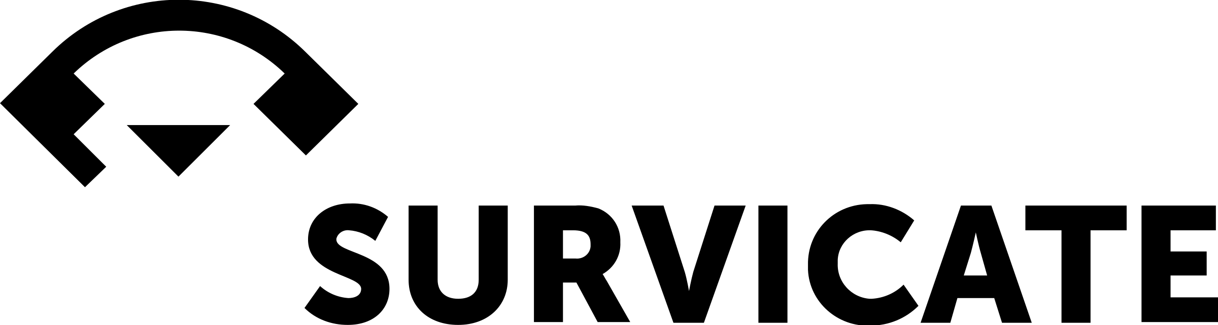Survicate Logo black and white