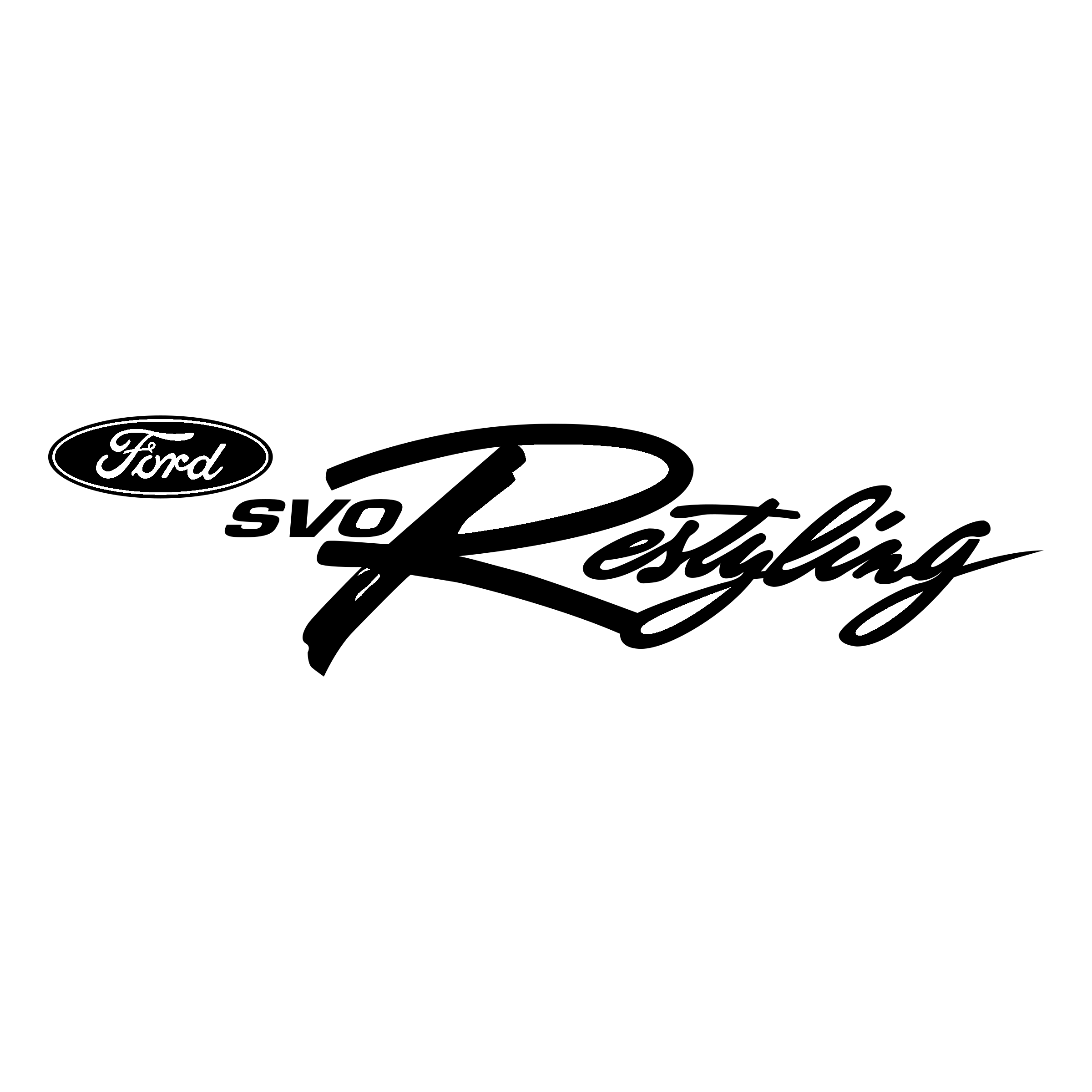 SVO Restyling Logo black and white
