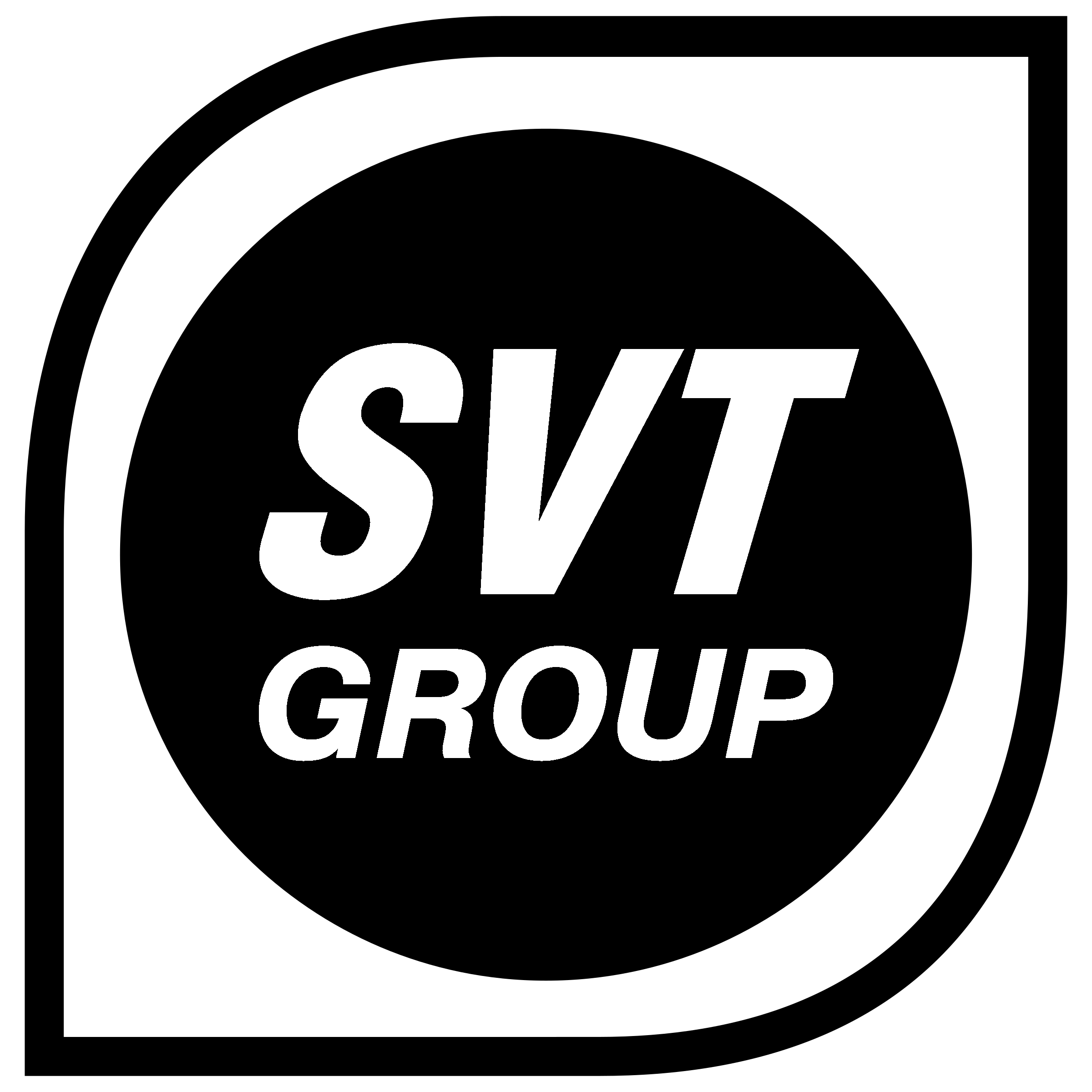 SVT Group Logo black and white