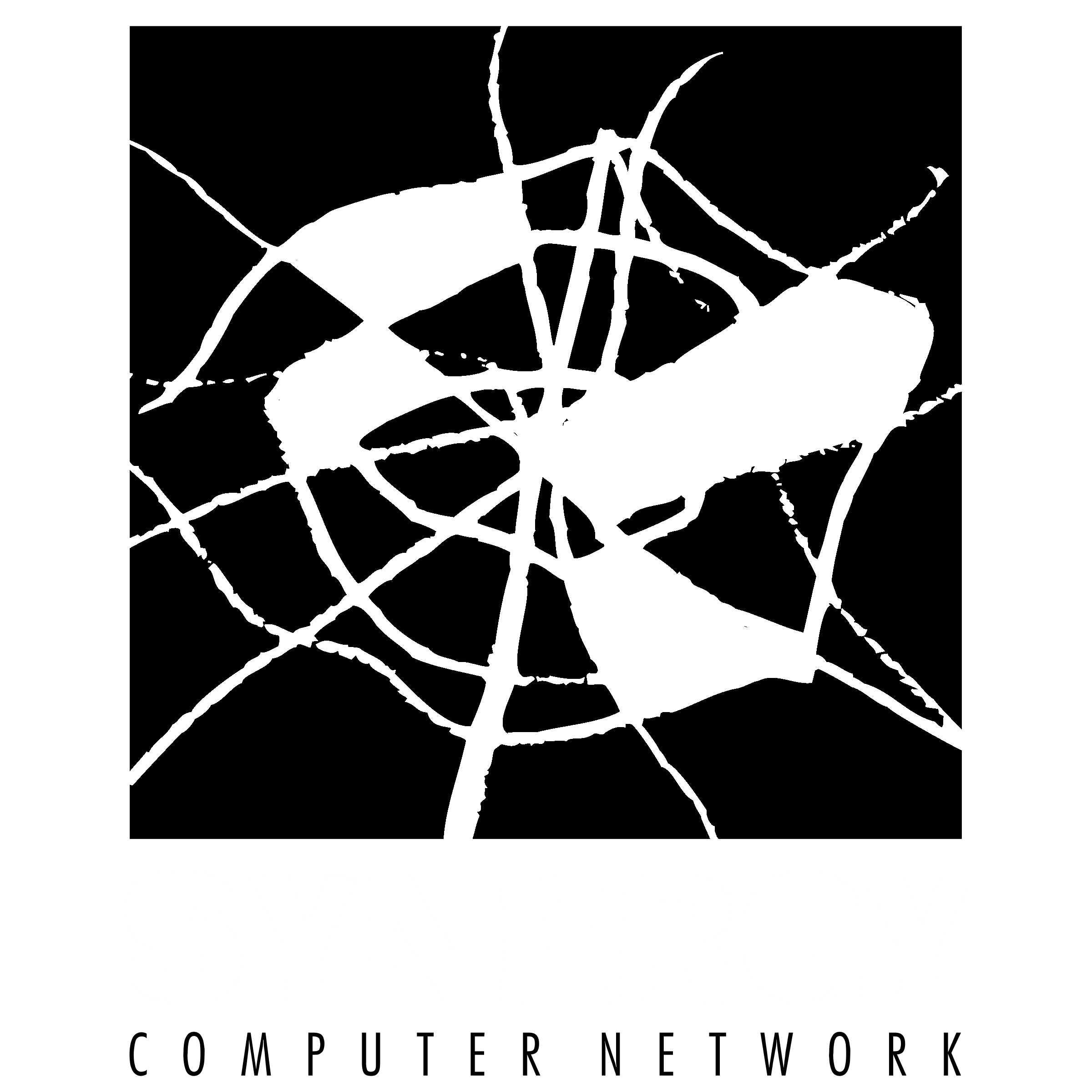 Synergy Computer Network Logo black and white