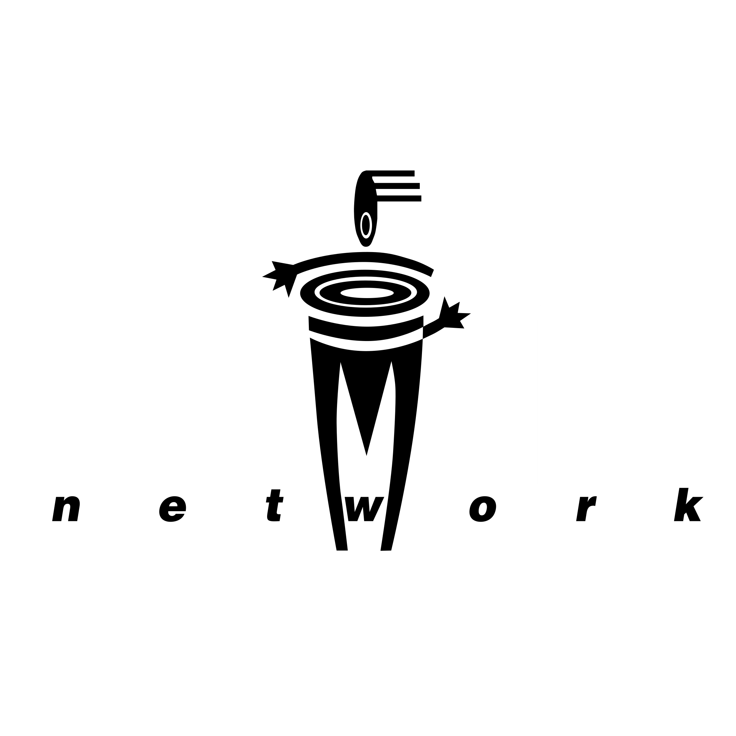 Tam Tam Network Logo black and white