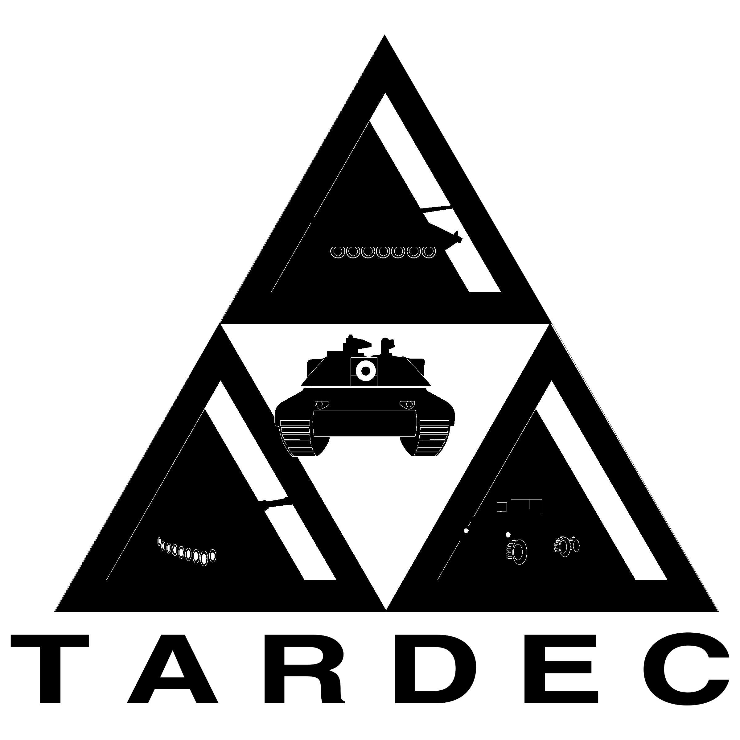 Tardec Logo black and white