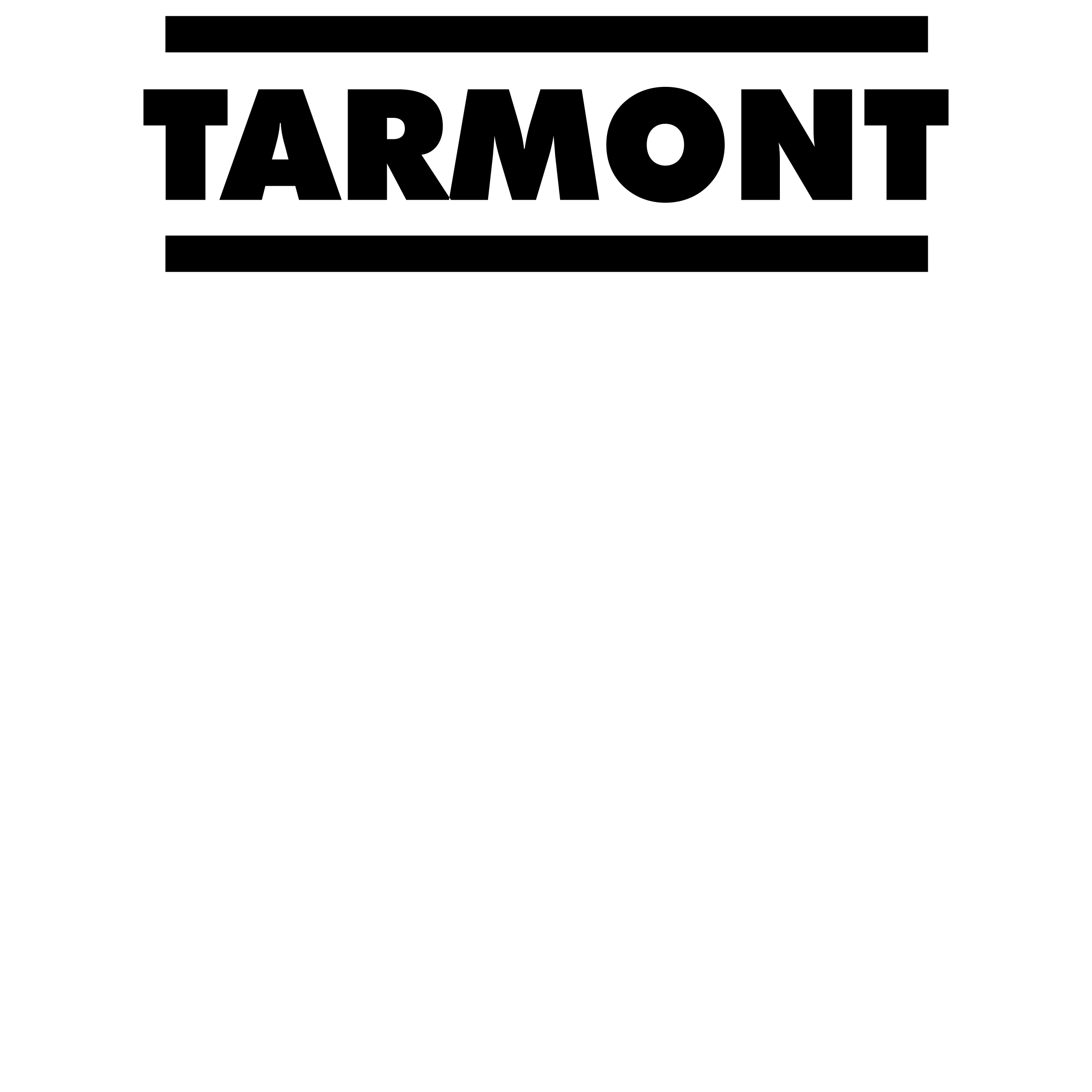 Tarmont Logo black and white