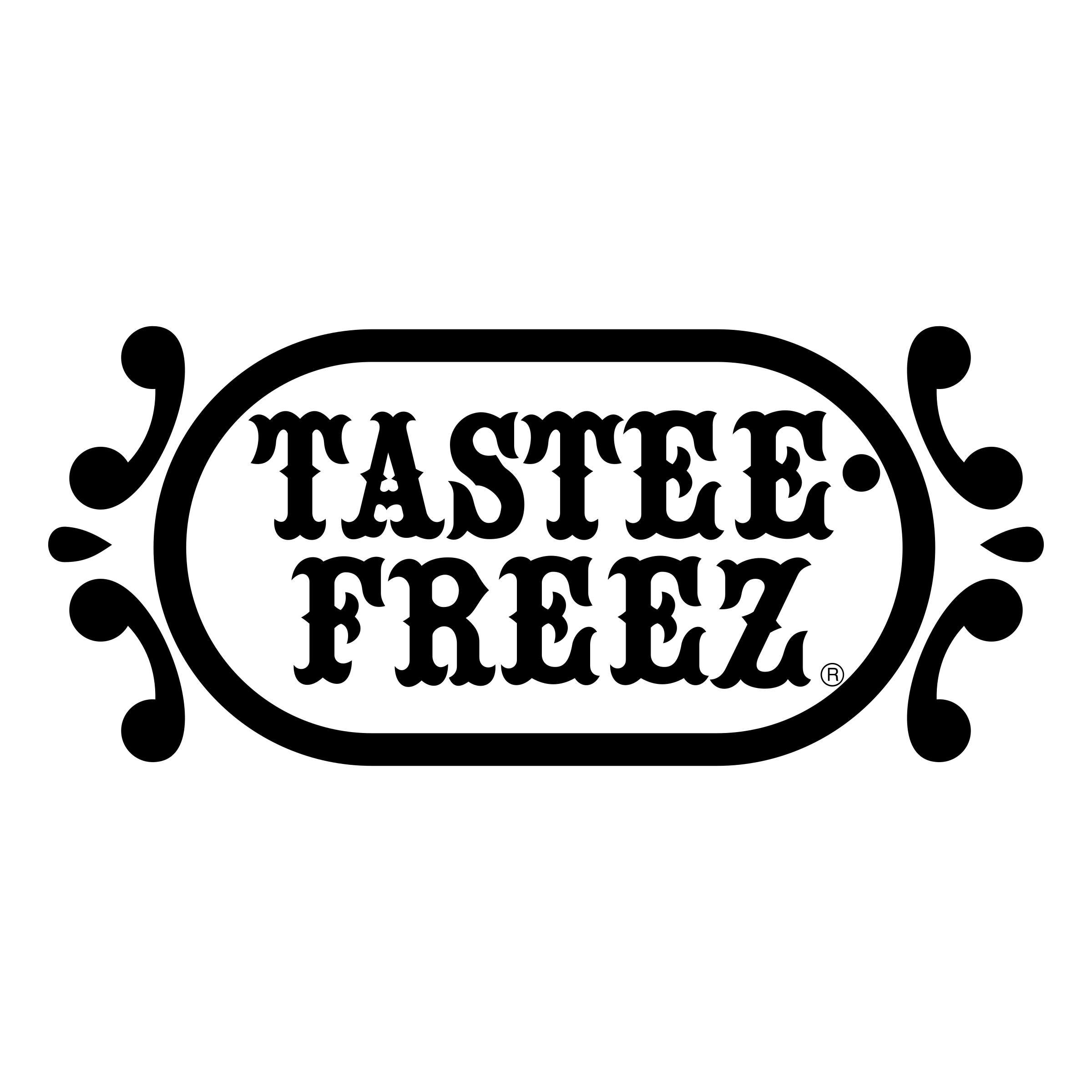 Tastee Freez Logo PNG Transparent & SVG Vector Freebie Supply