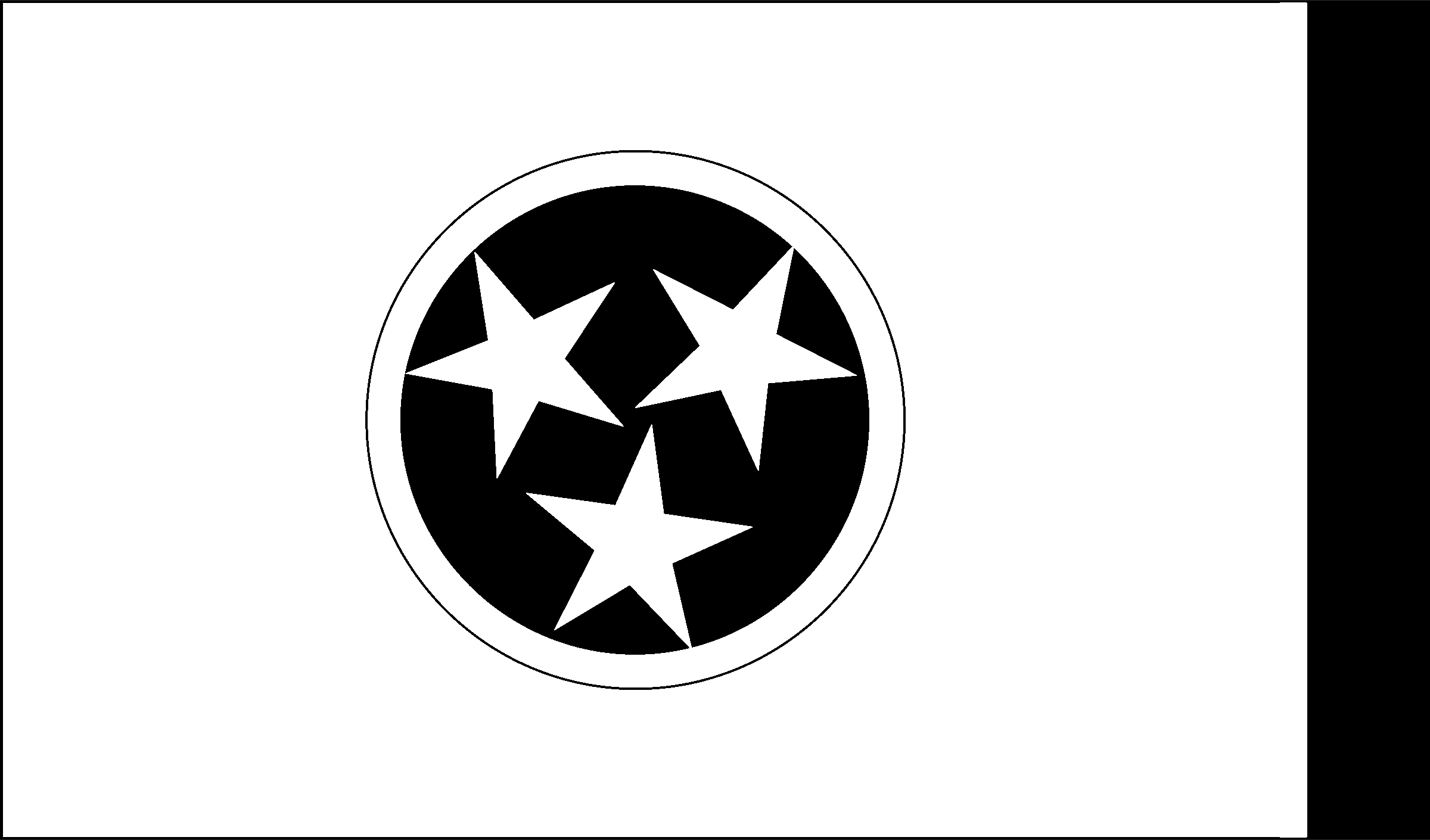 Tennesse Logo black and white