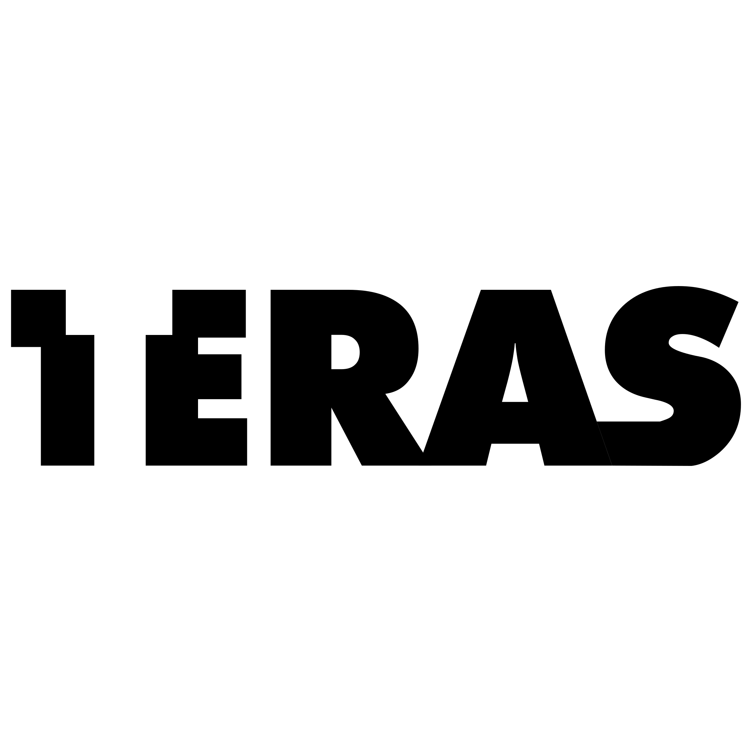 Teras Teknologi Logo black and white