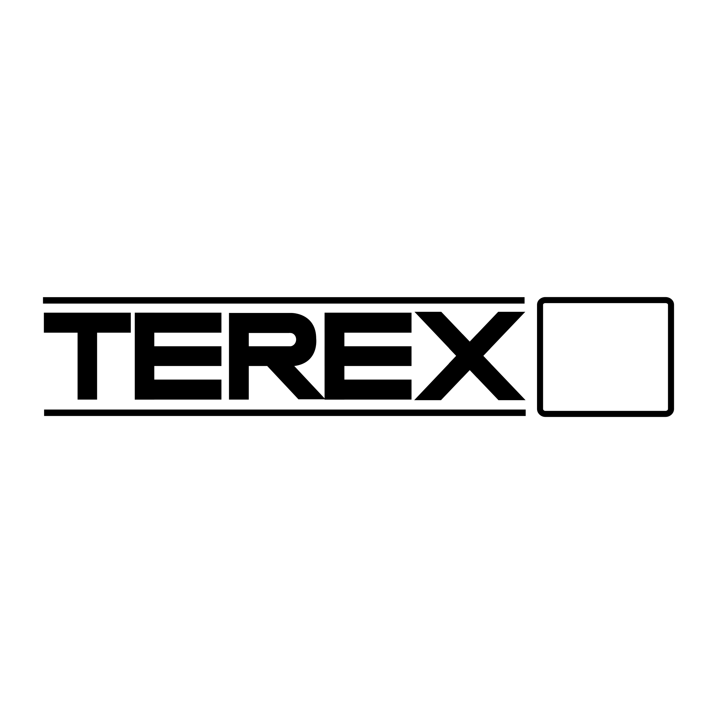 Terex Logo black and white