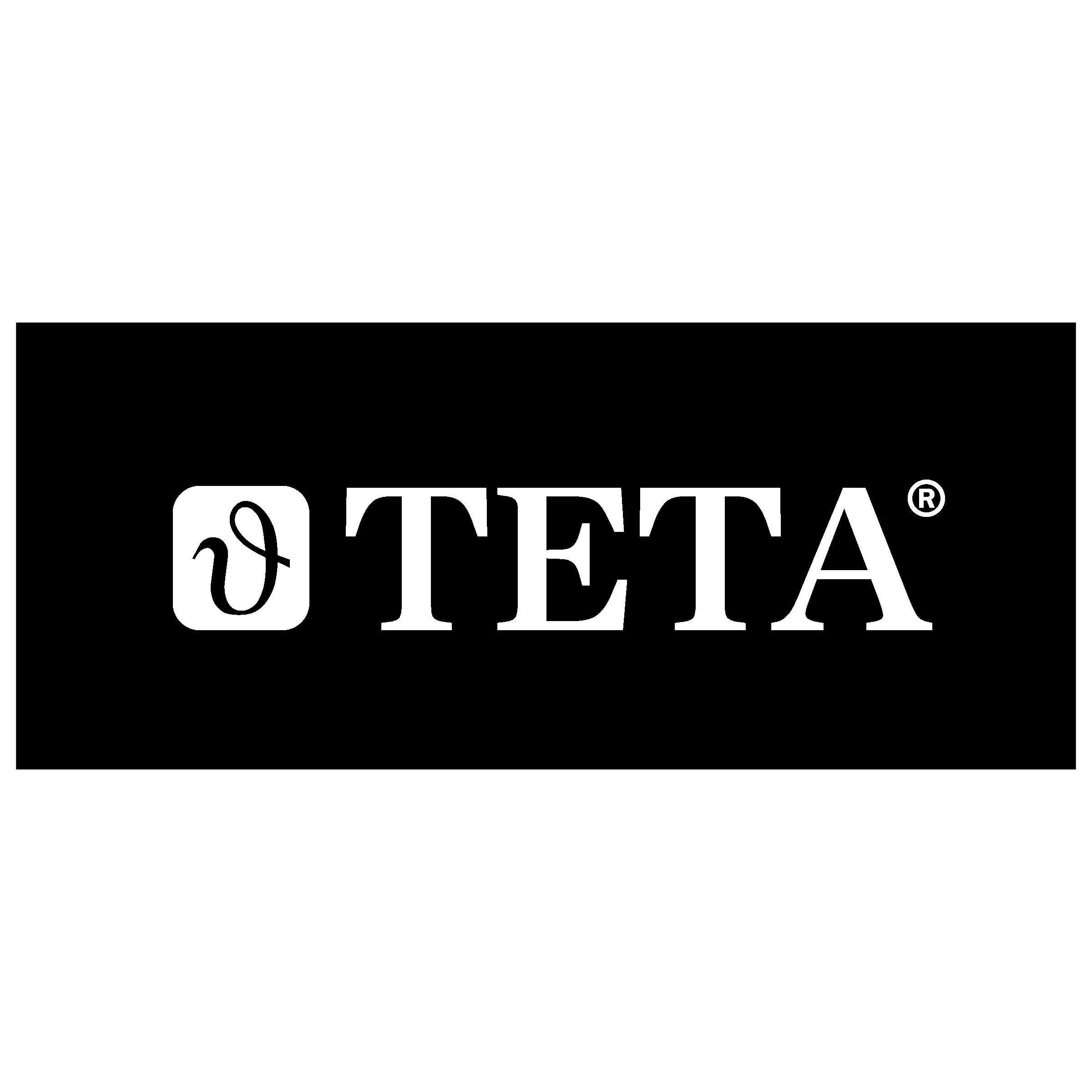 Teta Logo black and white