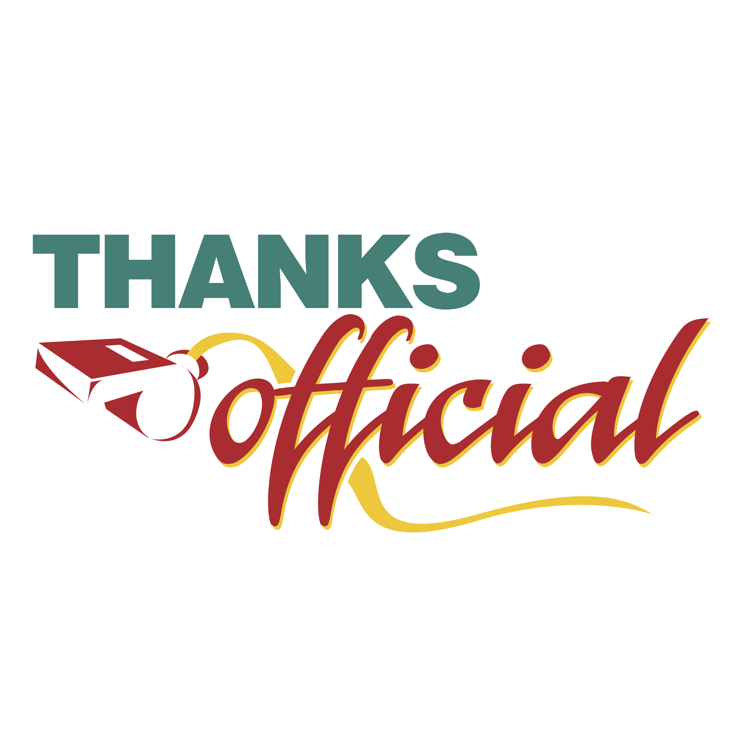 Thanks Official Logo png transparent