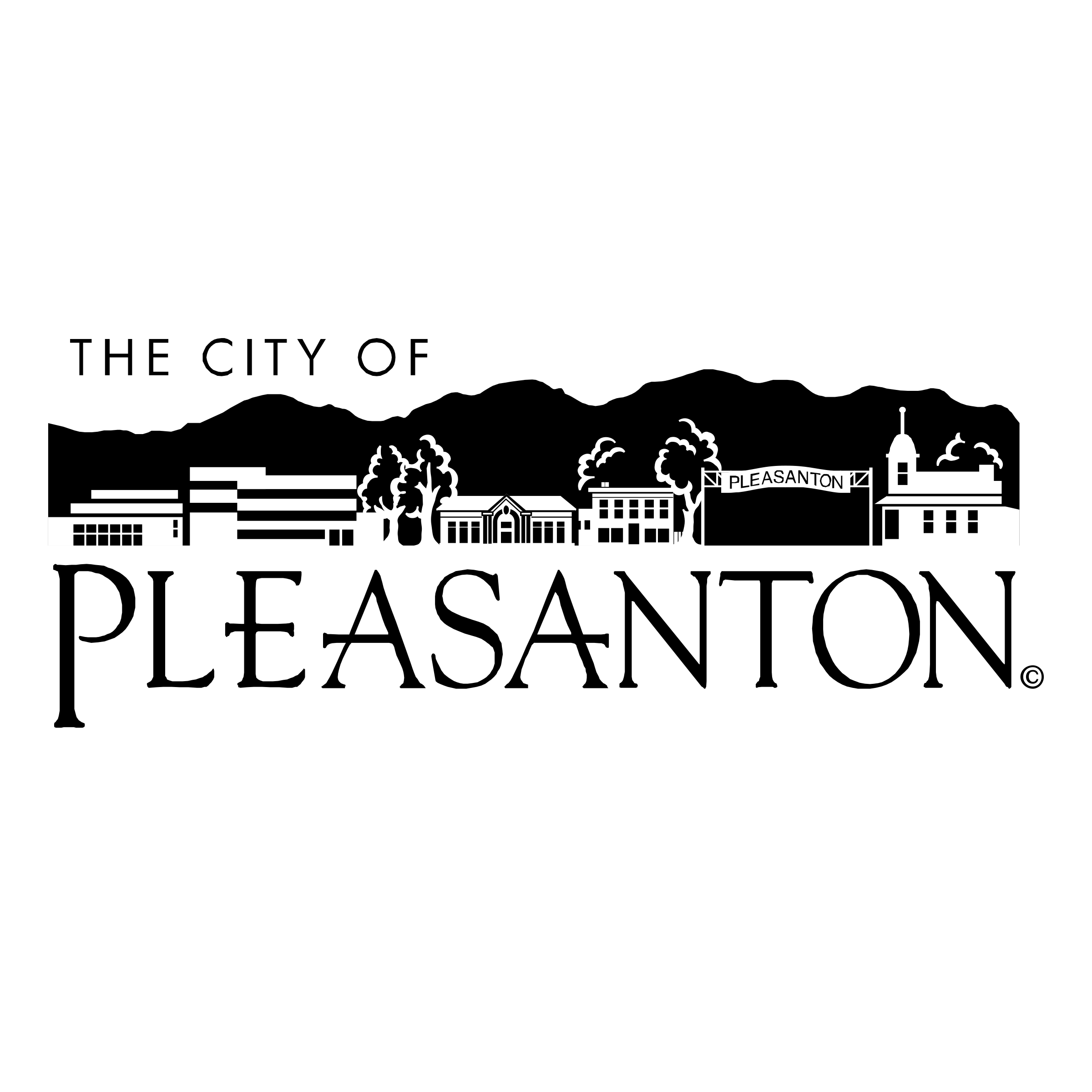 The City of Pleasanton Logo png transparent