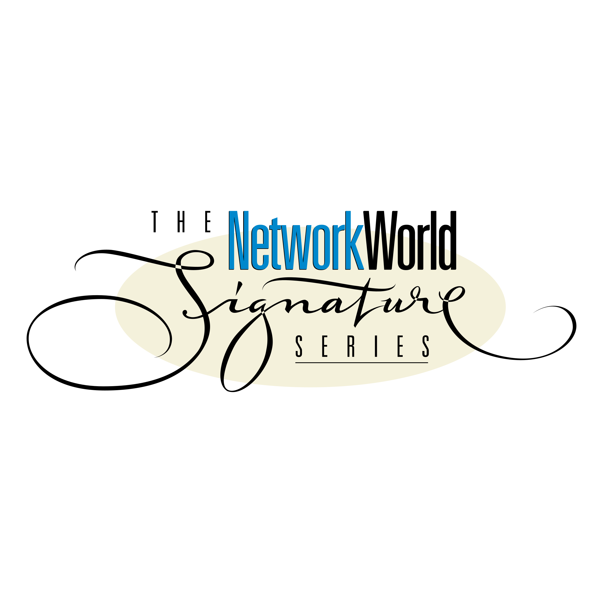 The NetworkWorld Signature Series Logo png transparent