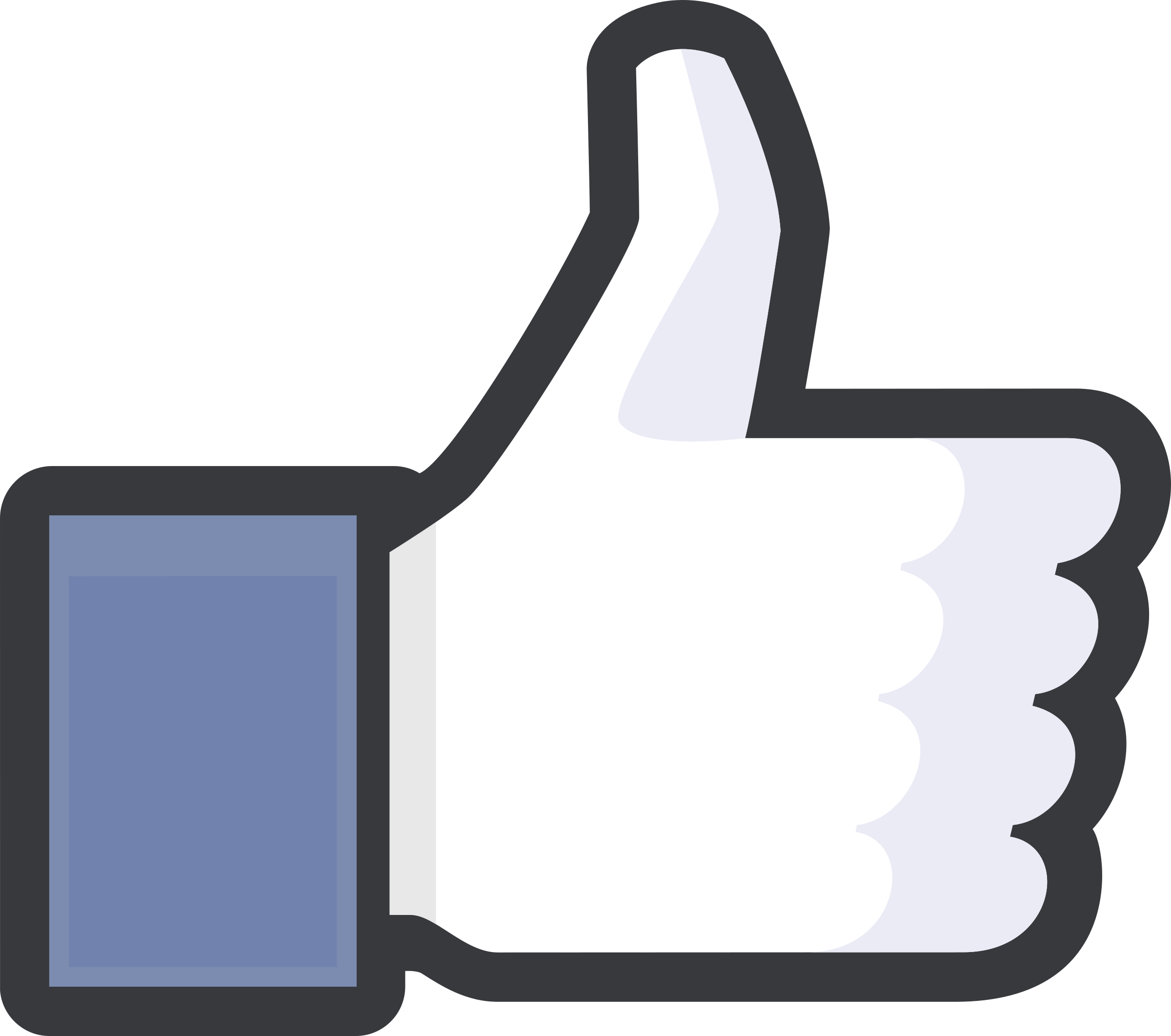 Thumbs Up Facebook Logo png transparent