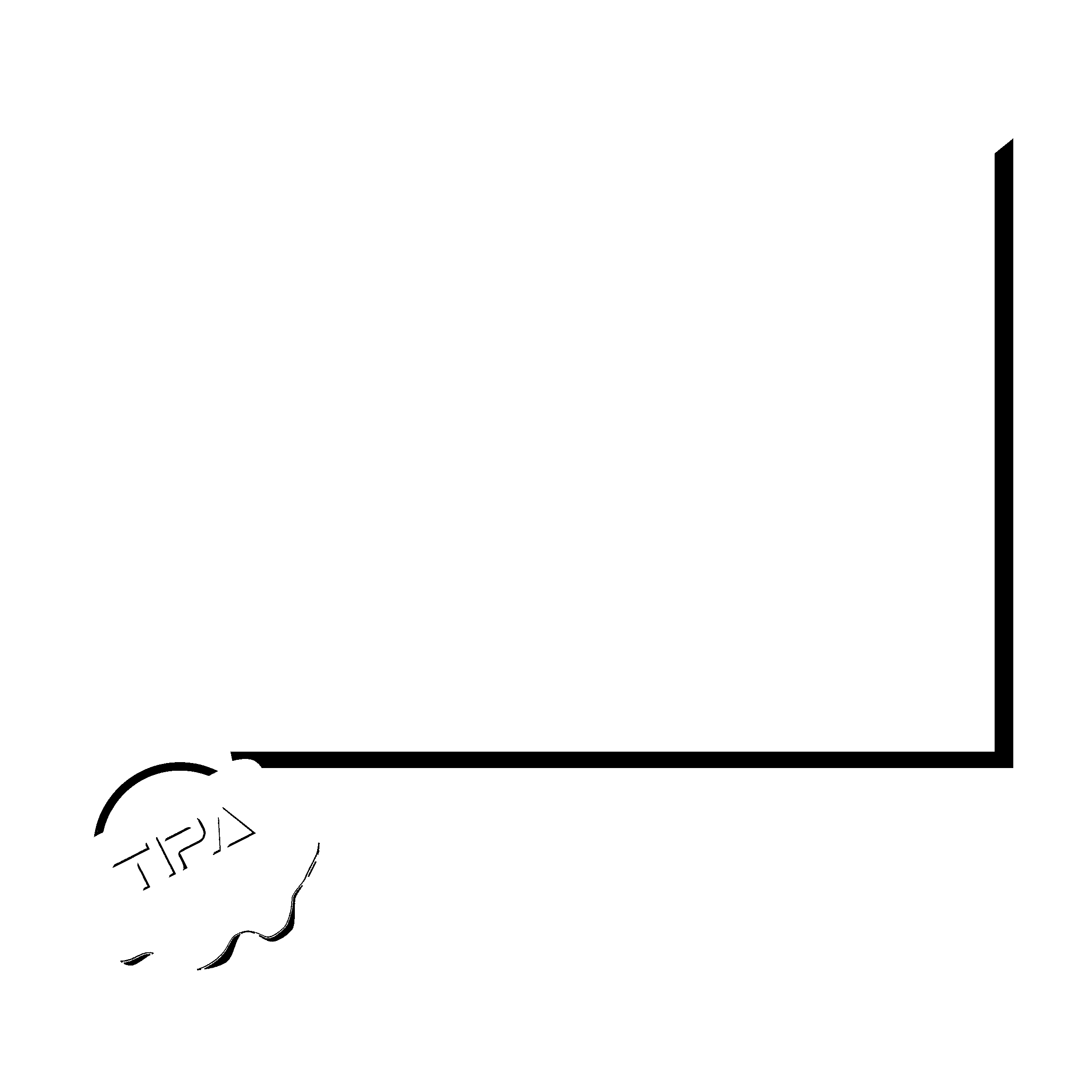 TIPA Logo black and white