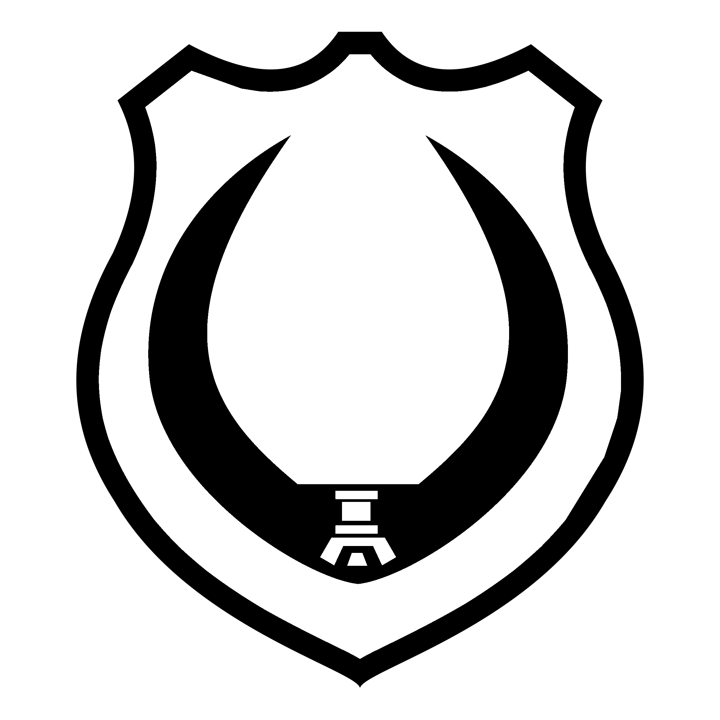 Tivat City Logo black and white