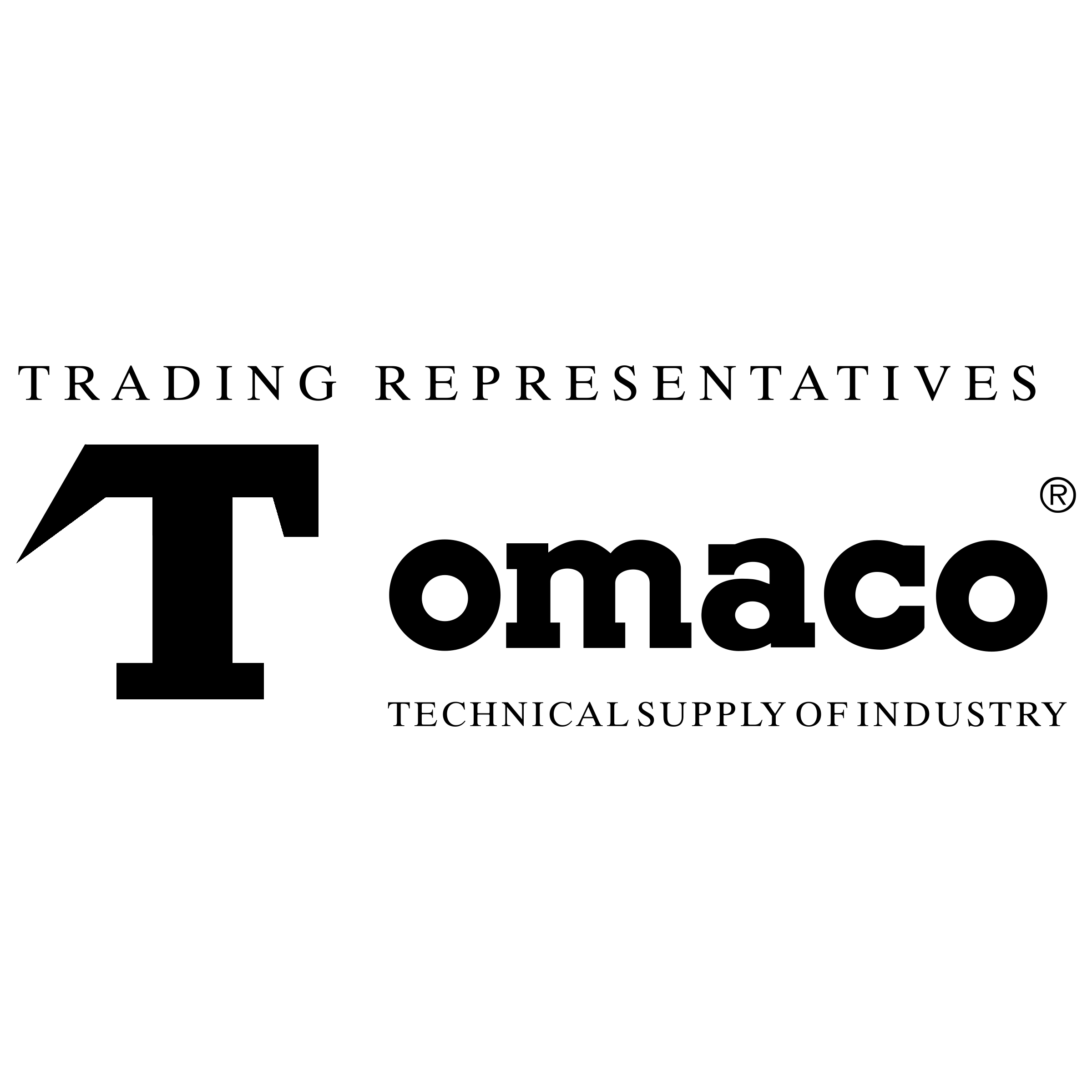 Tomaco Logo black and white