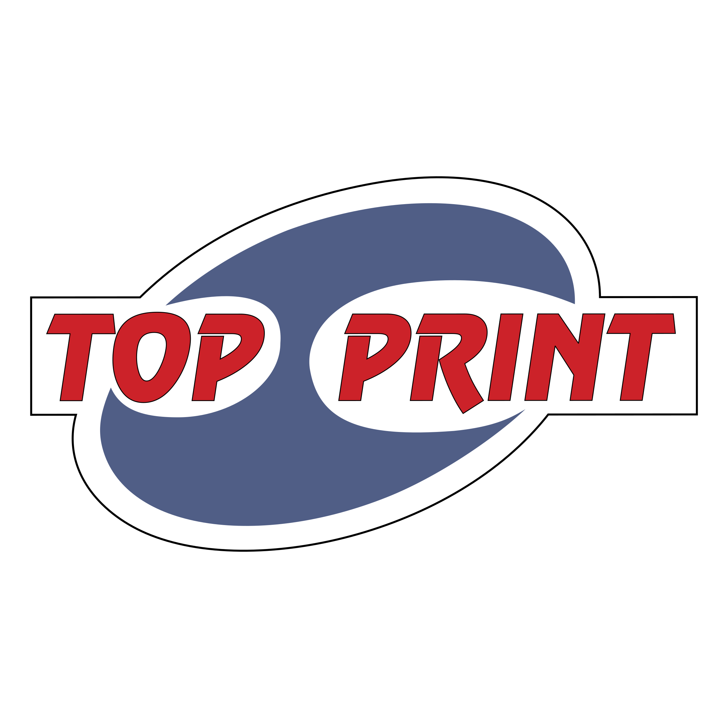 Top Print Logo png transparent