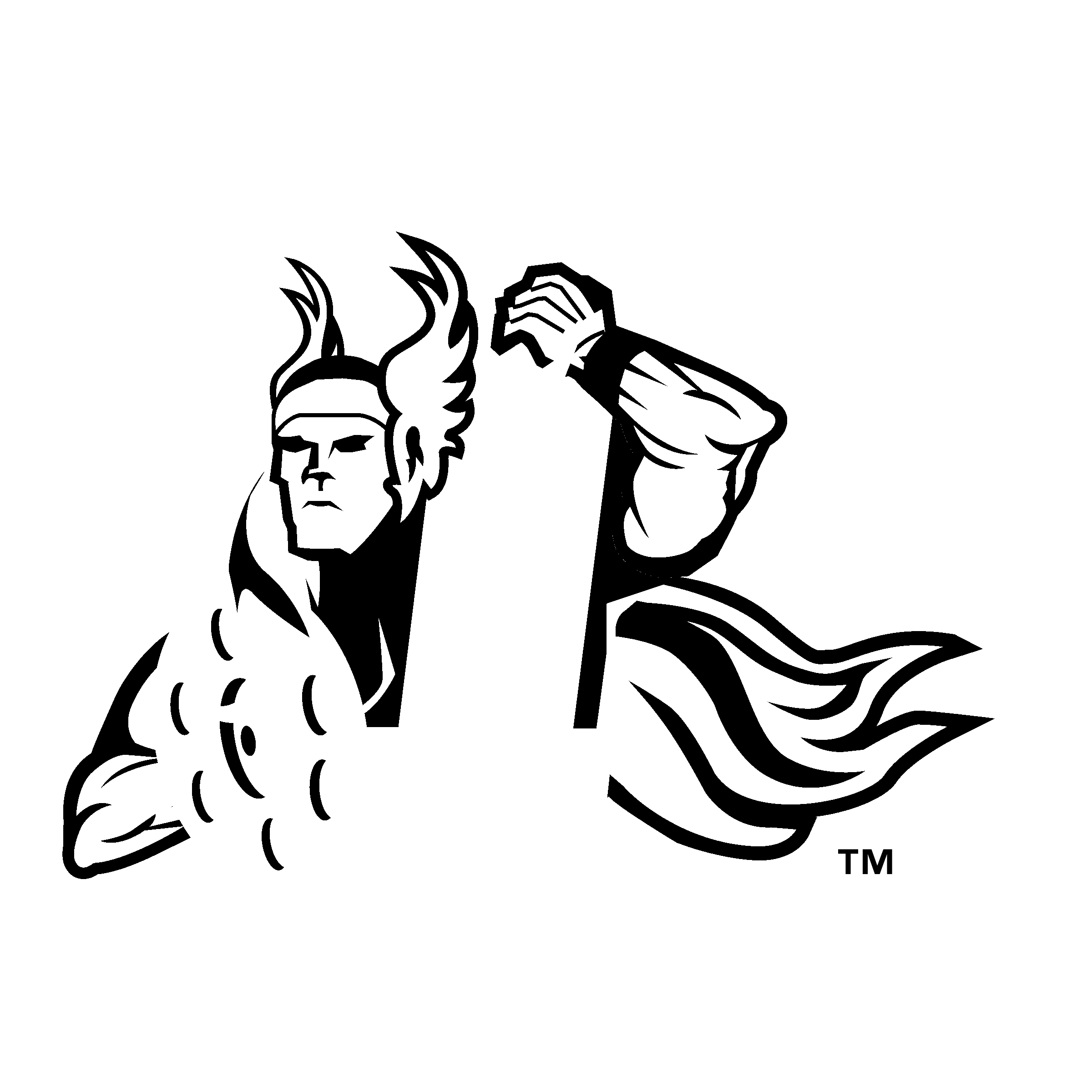 Trenton Thunder Logo PNG Transparent & SVG Vector Freebie Supply