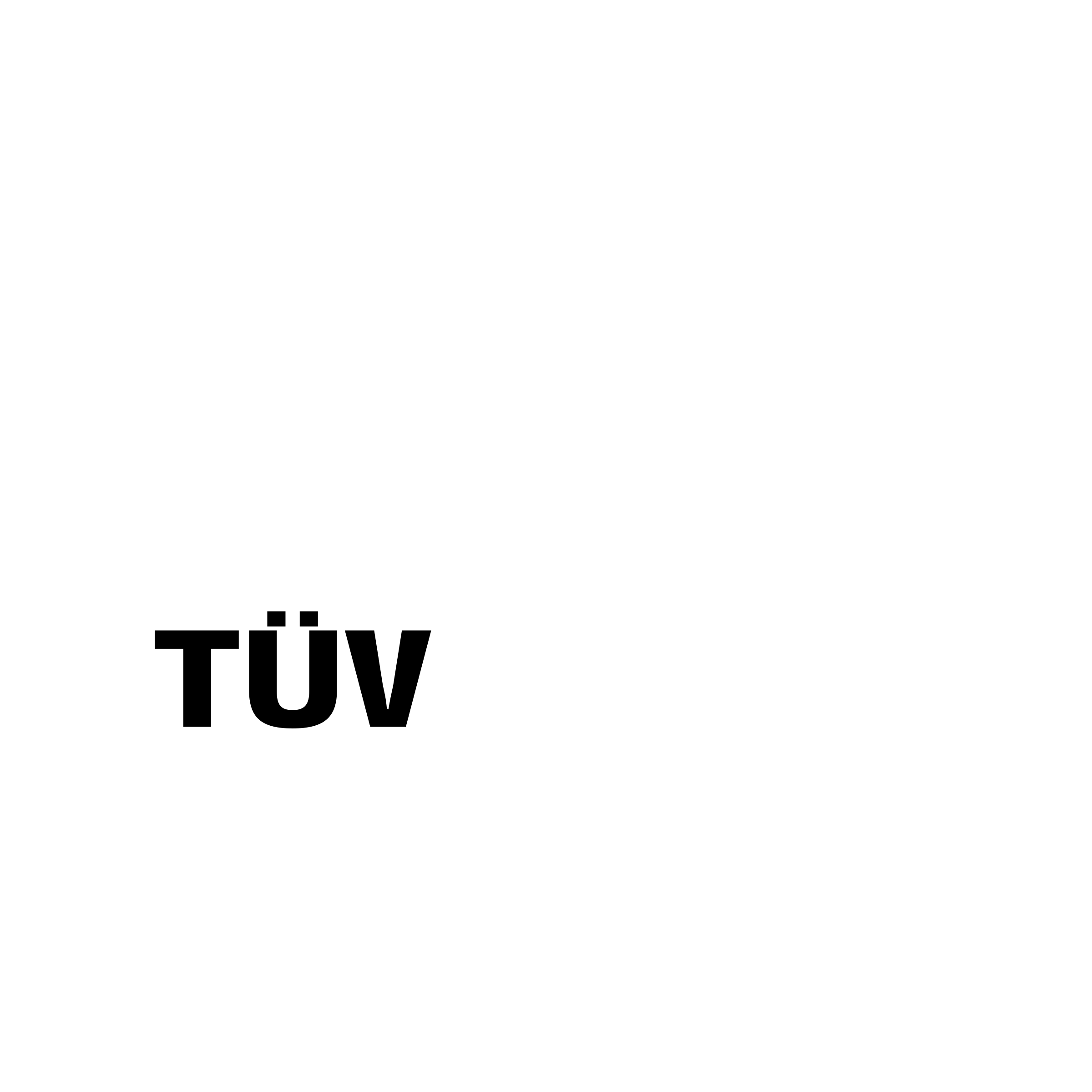 TUV Logo black and white