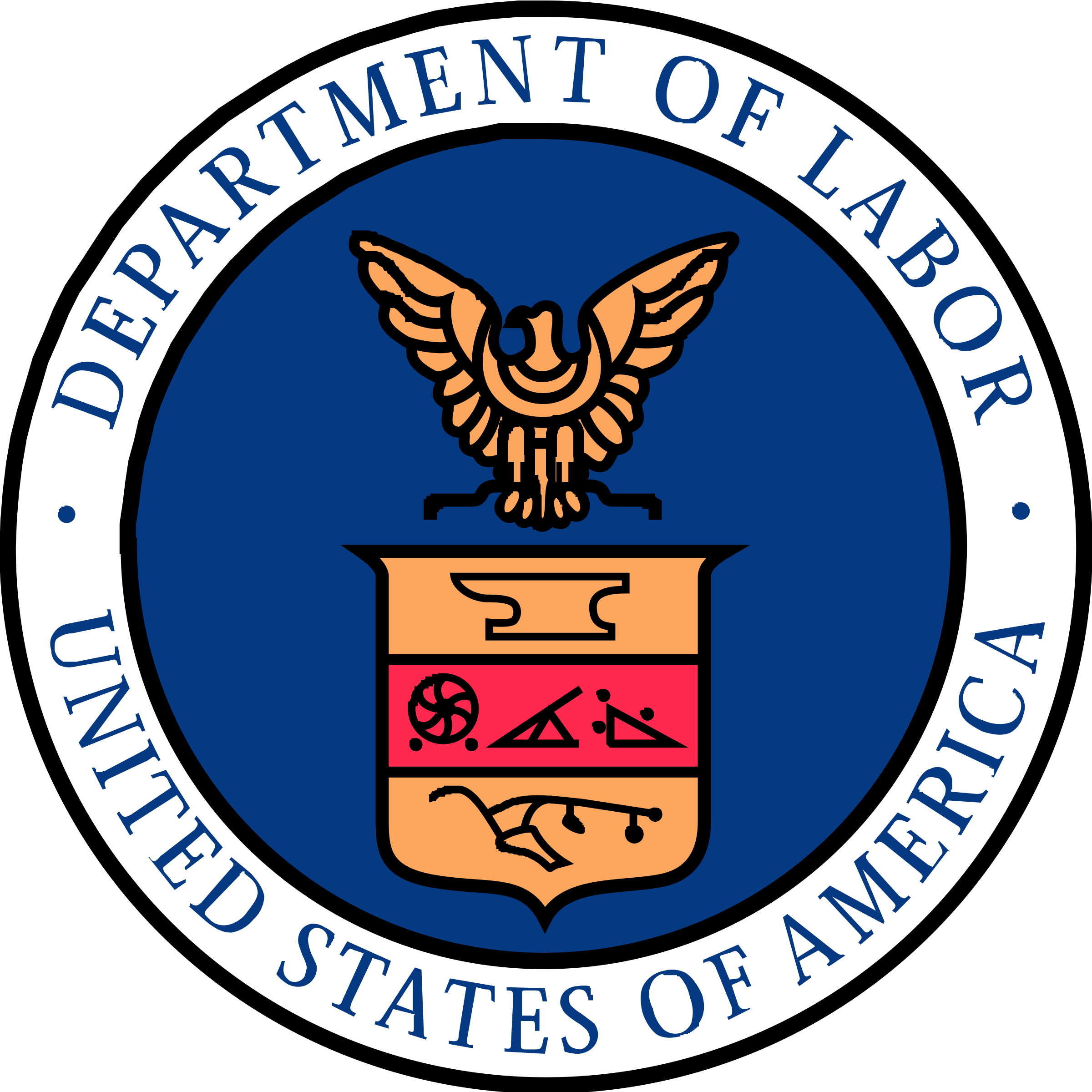 US Department Of Labor Logo PNG Transparent SVG Vector Freebie Supply