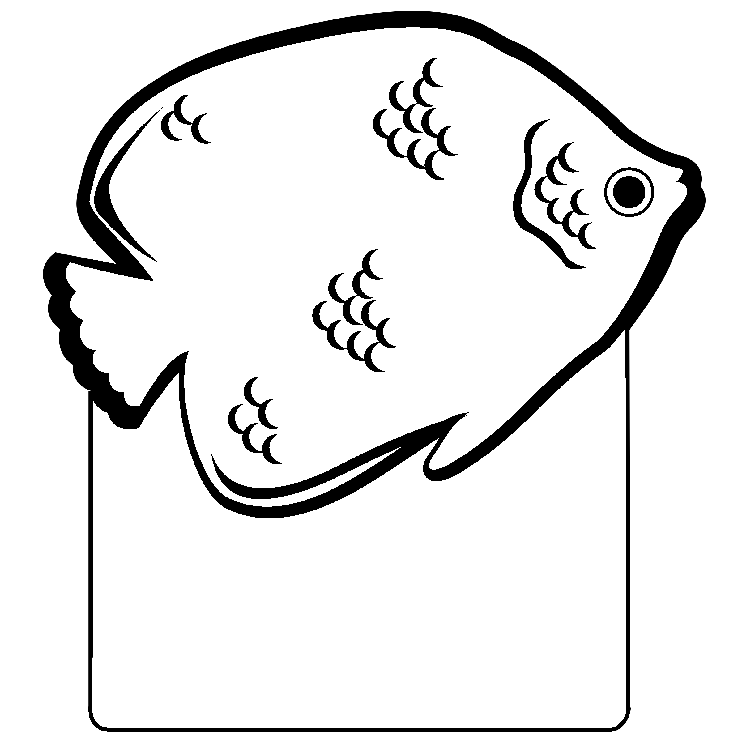 V Power Logo black and white