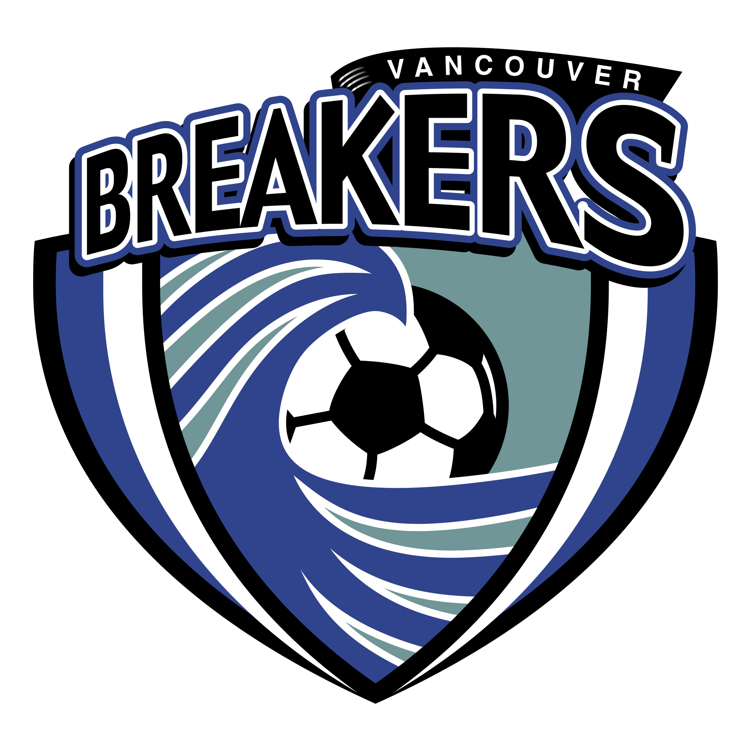 Vancouver Breakers Logo PNG Transparent & SVG Vector Freebie Supply
