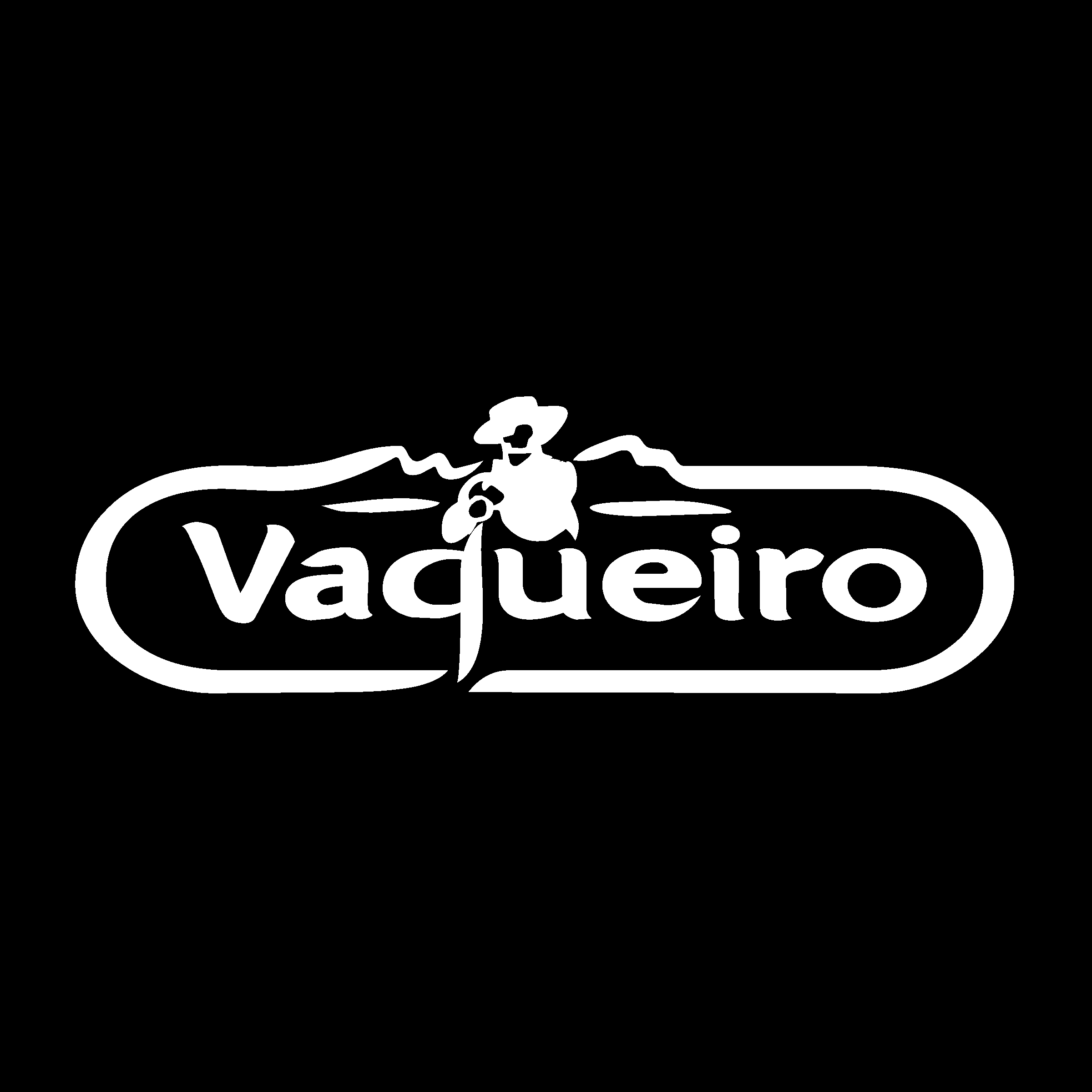 Vaqueiro Logo black and white