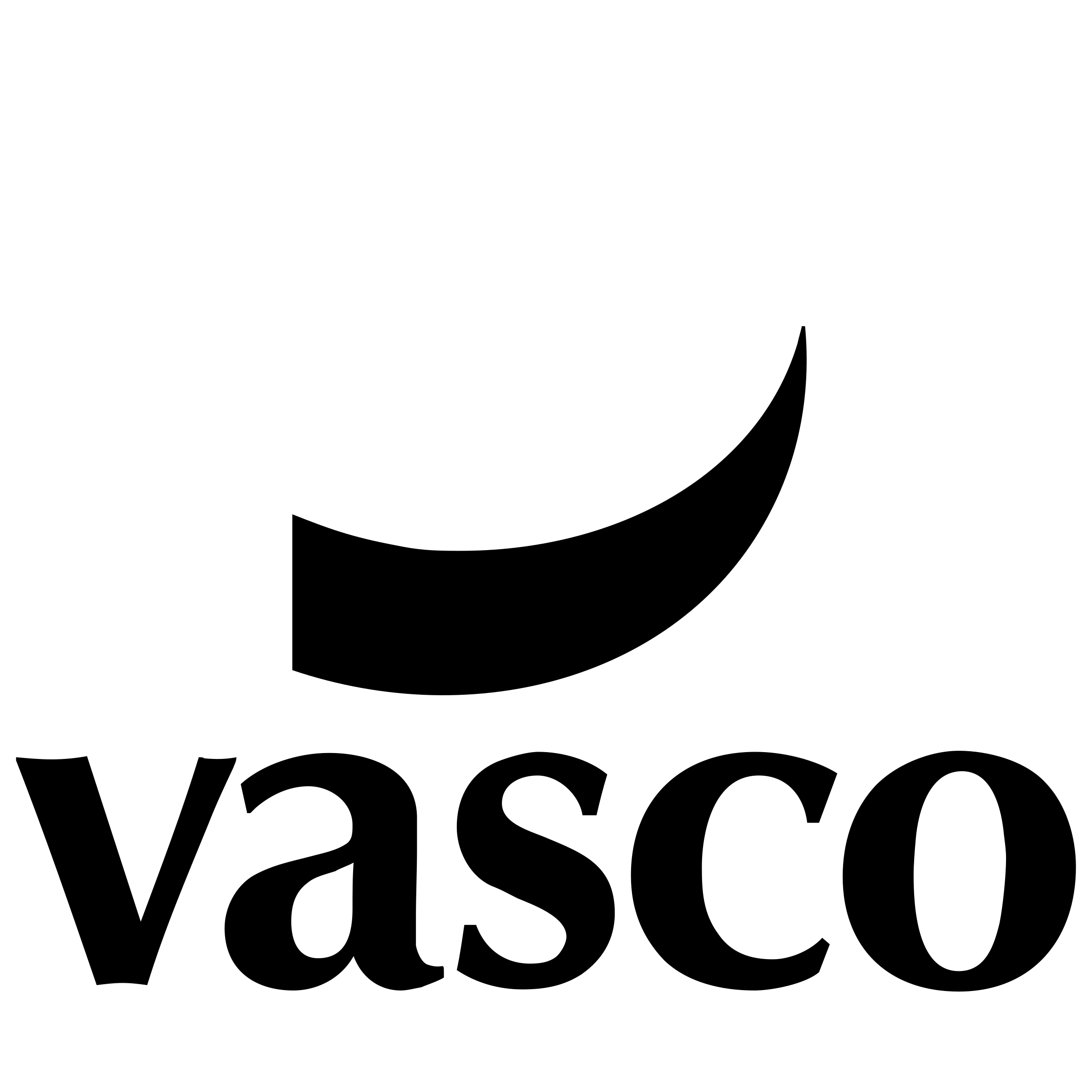 Vasco Alpinus Logo black and white