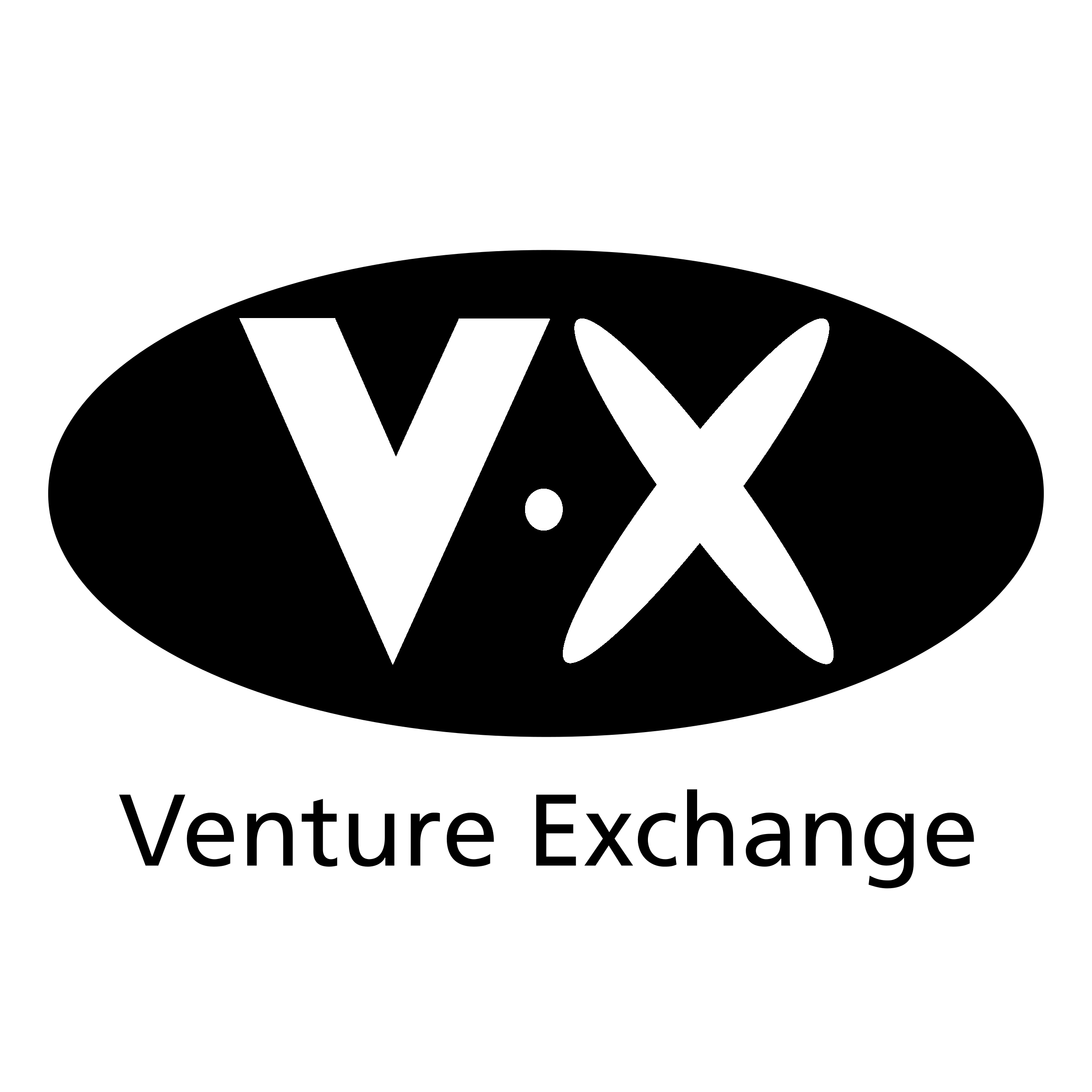 Venture Exchange Logo black and white