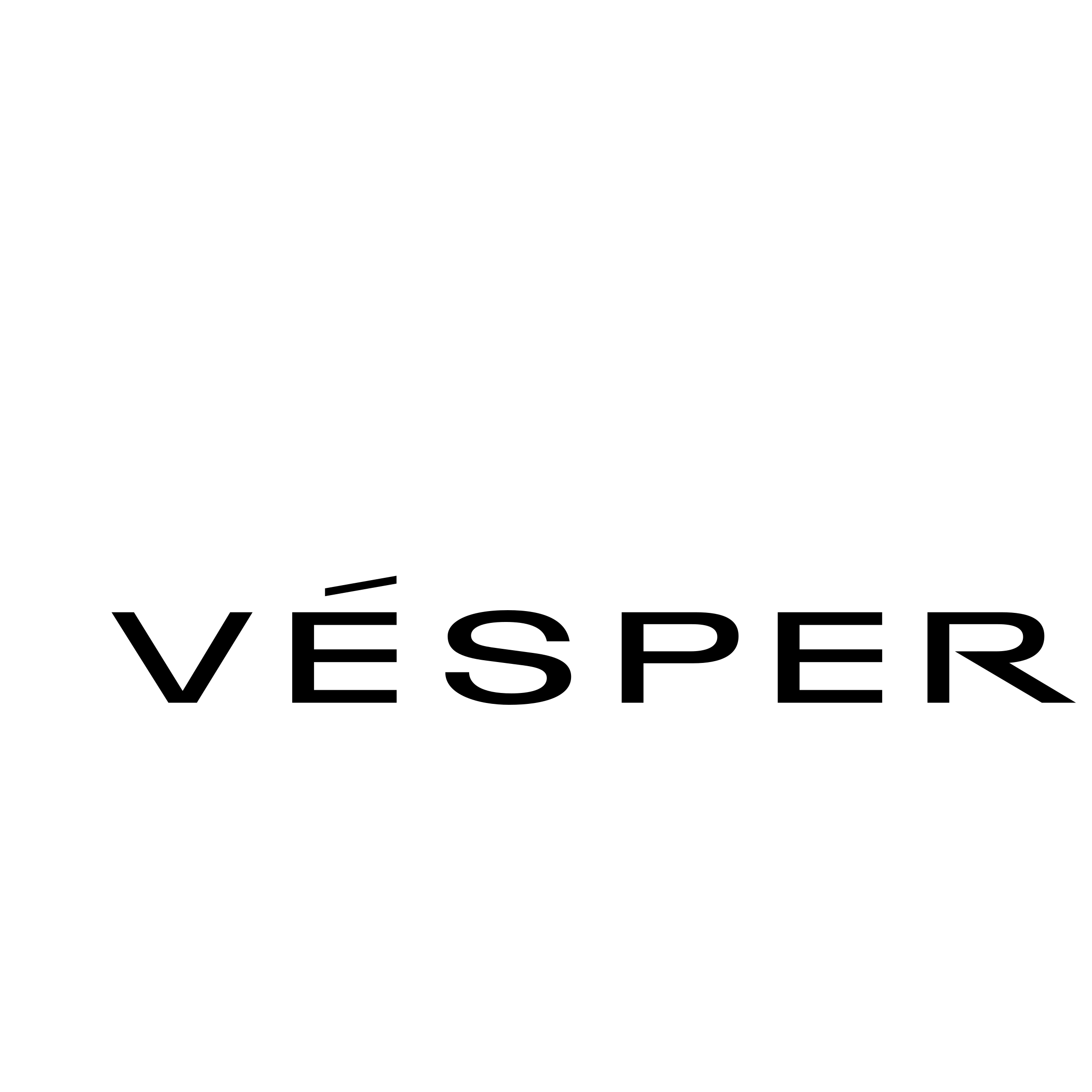 Vesper Logo black and white