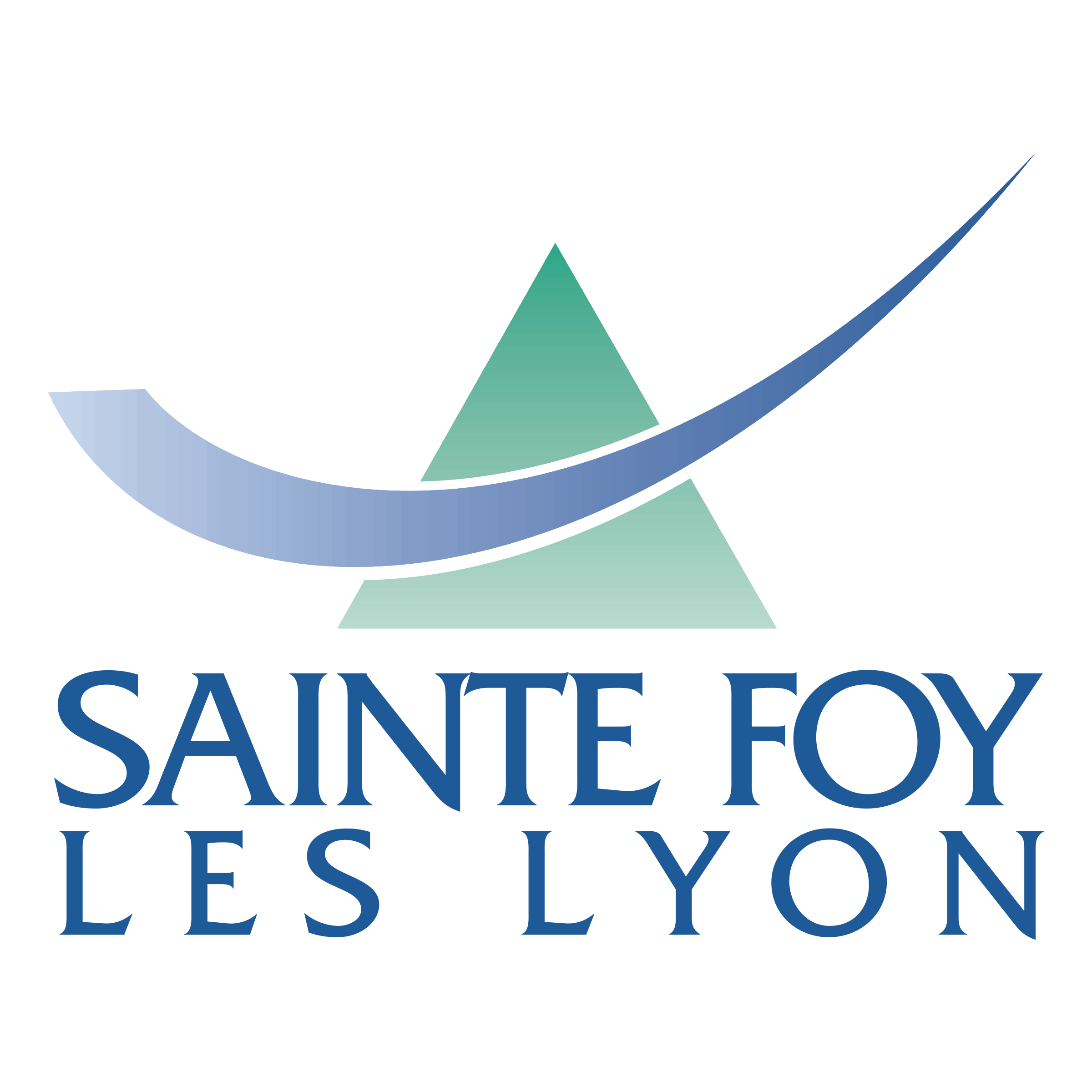 Ville de Sainte Foy les Lyon Logo png transparent