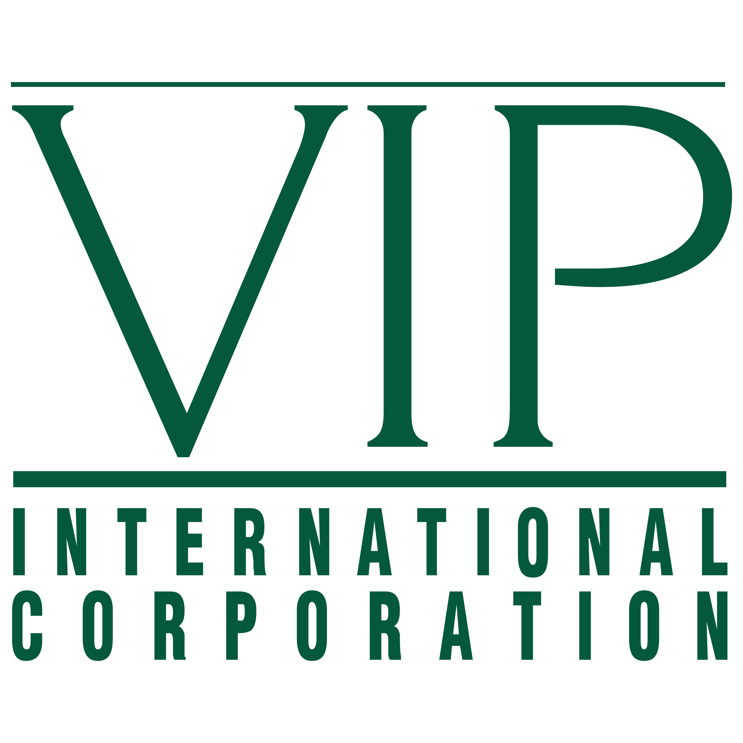 VIP International Corp Logo PNG Transparent & SVG Vector - Freebie Supply