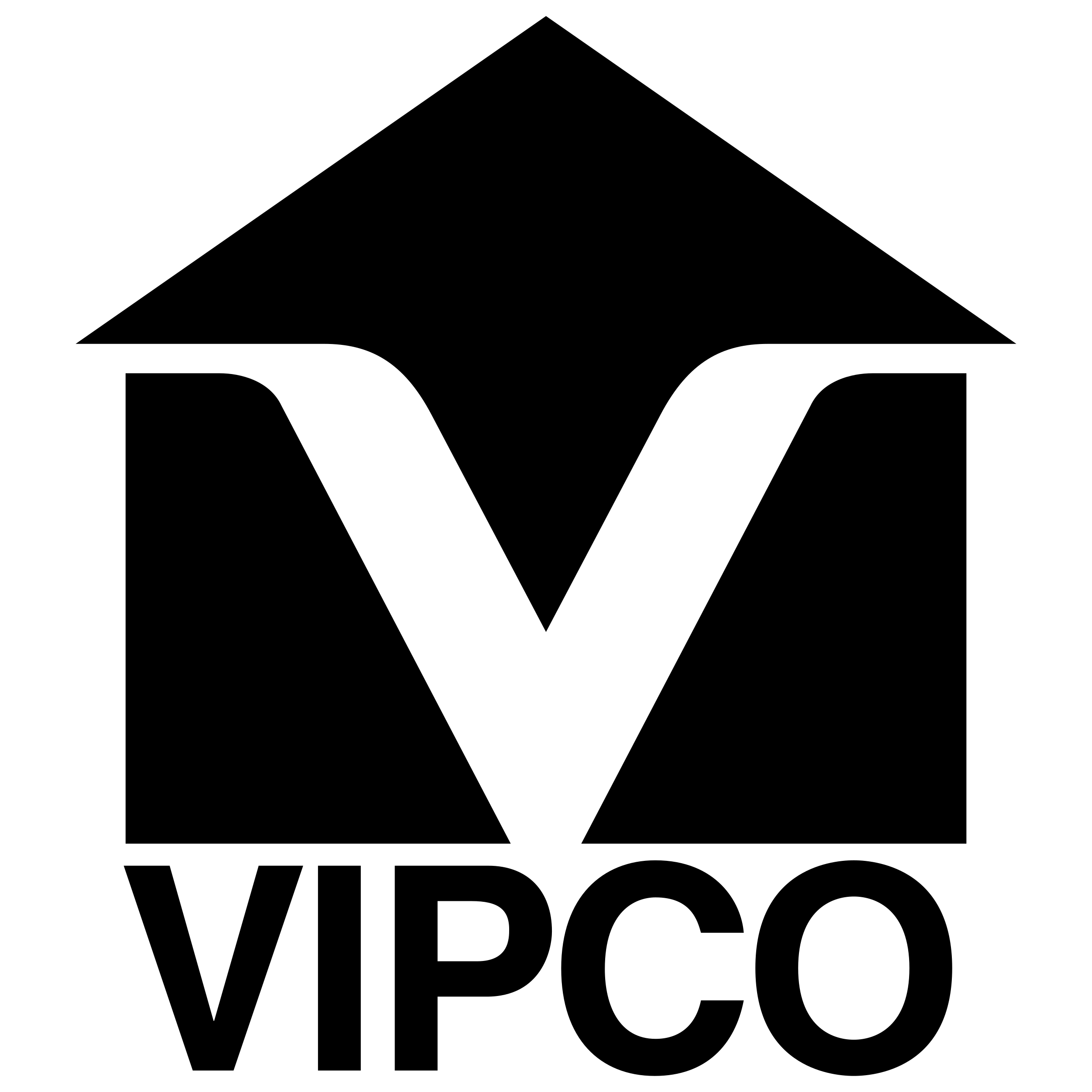 Vipco Logo black and white