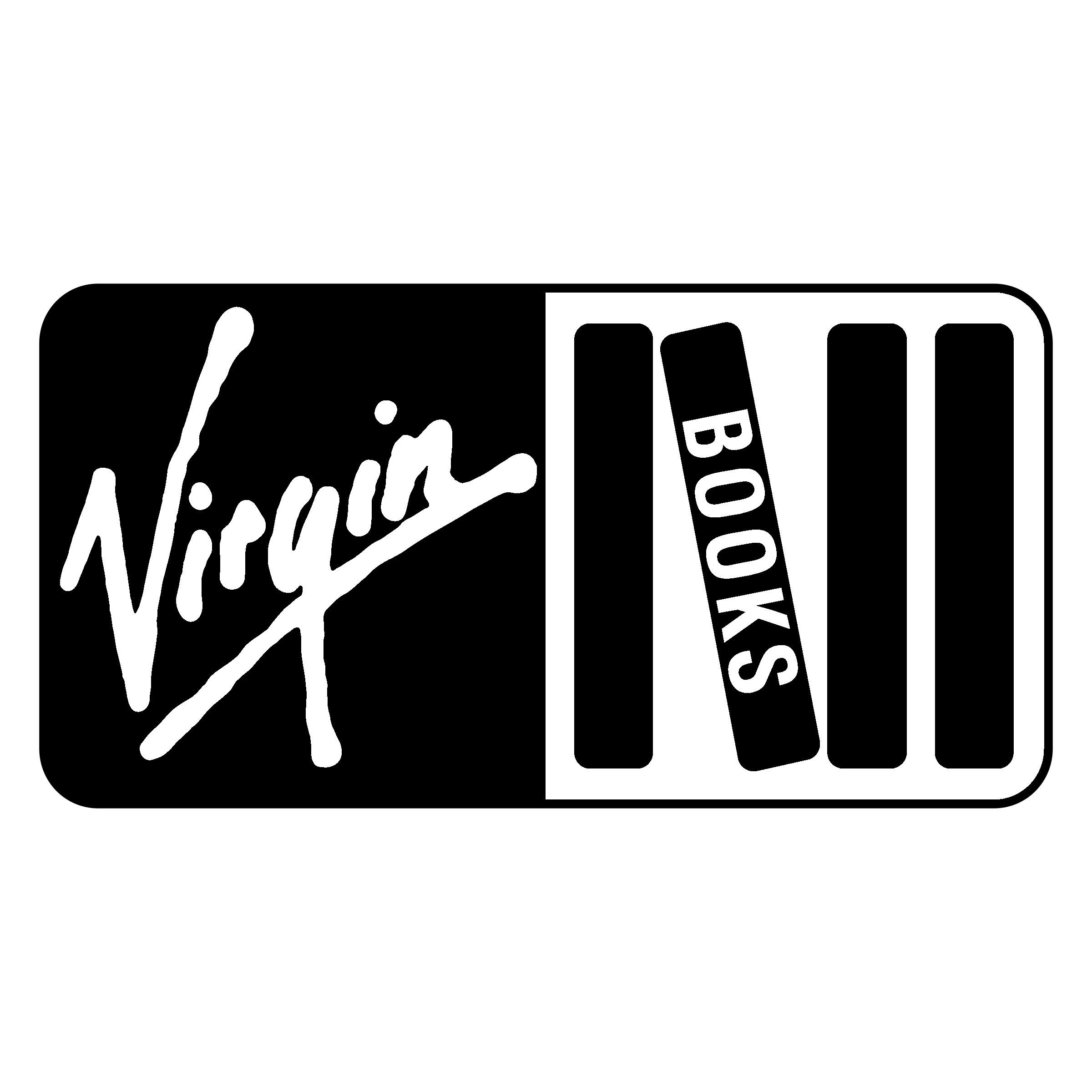 Virgin Books Logo black and white