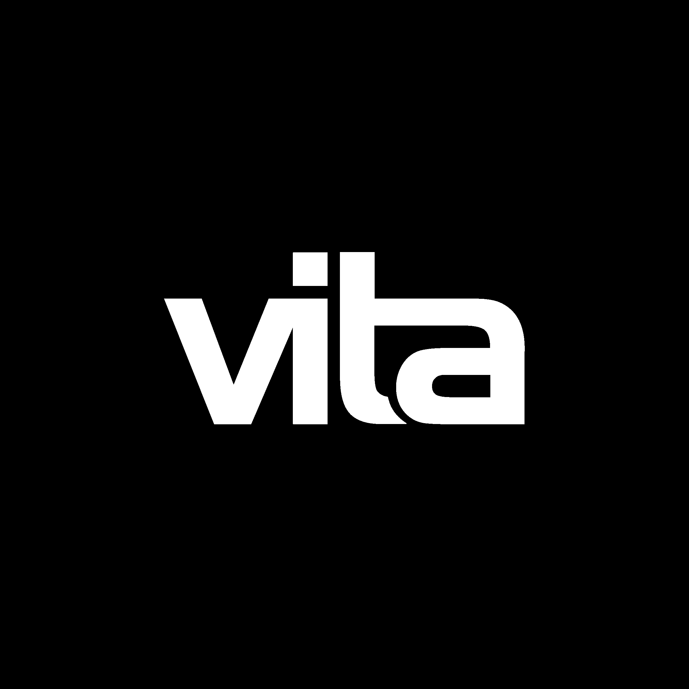 VITA Logo black and white